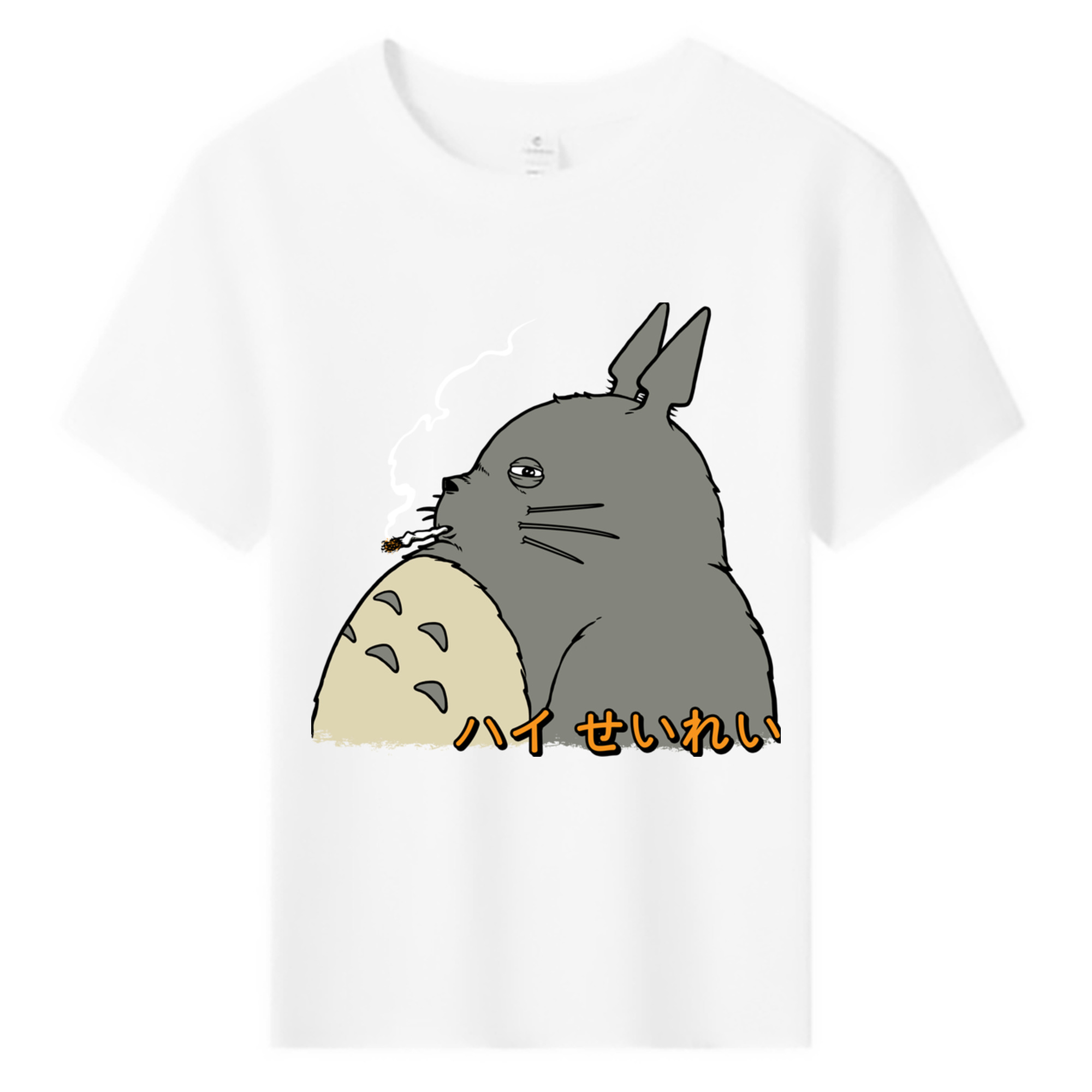 （画像用） となりのトトロ 草壁メイ 草壁サツキ My Neighbor Totoro Satsuki Kusakabe Mei Kusakabe 綿100％キッズTシャツ（フロントプリント）