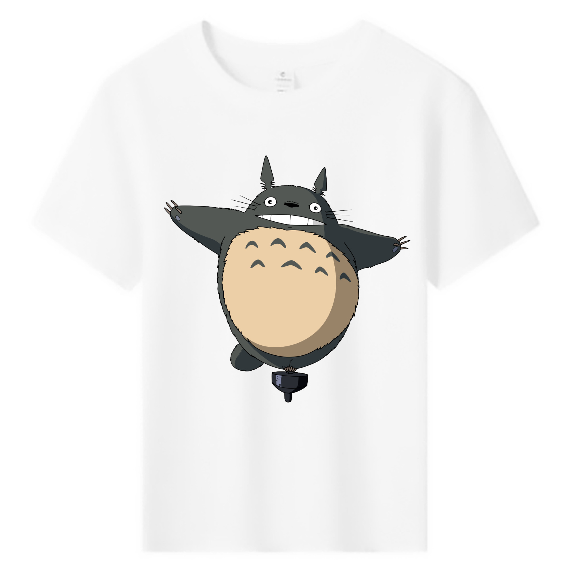 （画像用） となりのトトロ 草壁メイ 草壁サツキ My Neighbor Totoro Satsuki Kusakabe Mei Kusakabe 綿100％キッズTシャツ（フロントプリント）