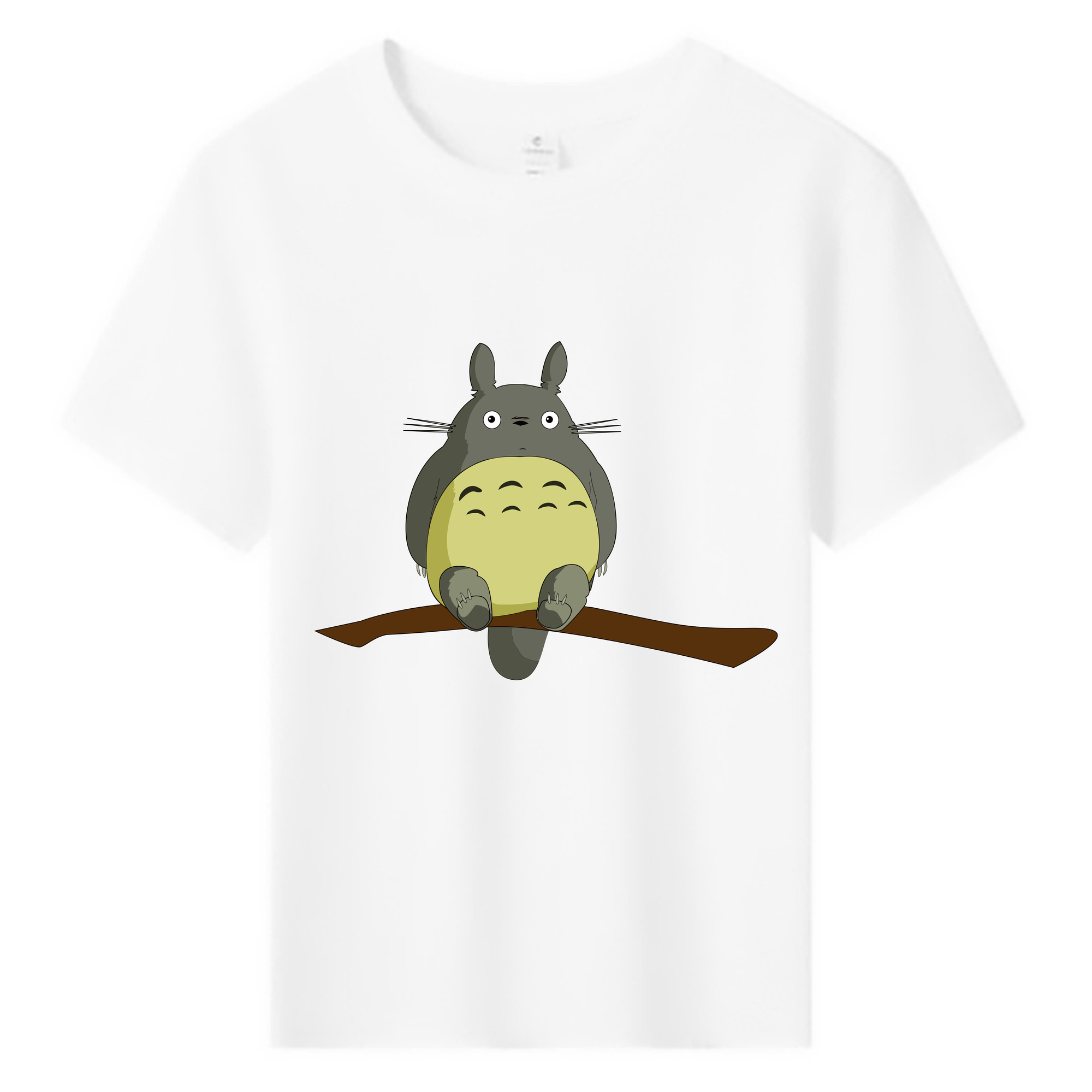 （画像用） となりのトトロ 草壁メイ 草壁サツキ My Neighbor Totoro Satsuki Kusakabe Mei Kusakabe 綿100％キッズTシャツ（フロントプリント）