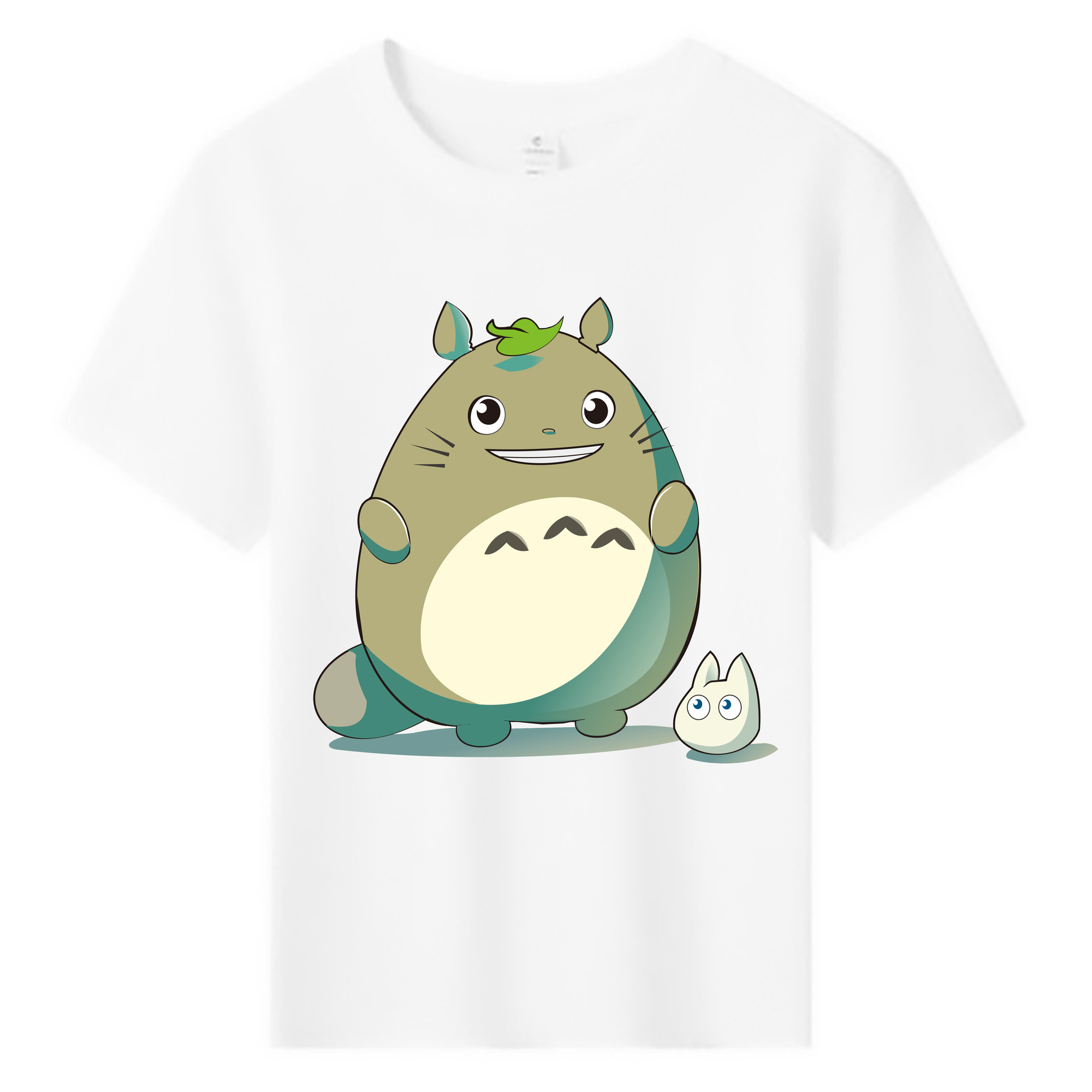 （画像用） となりのトトロ 草壁メイ 草壁サツキ My Neighbor Totoro Satsuki Kusakabe Mei Kusakabe 綿100％キッズTシャツ（フロントプリント）