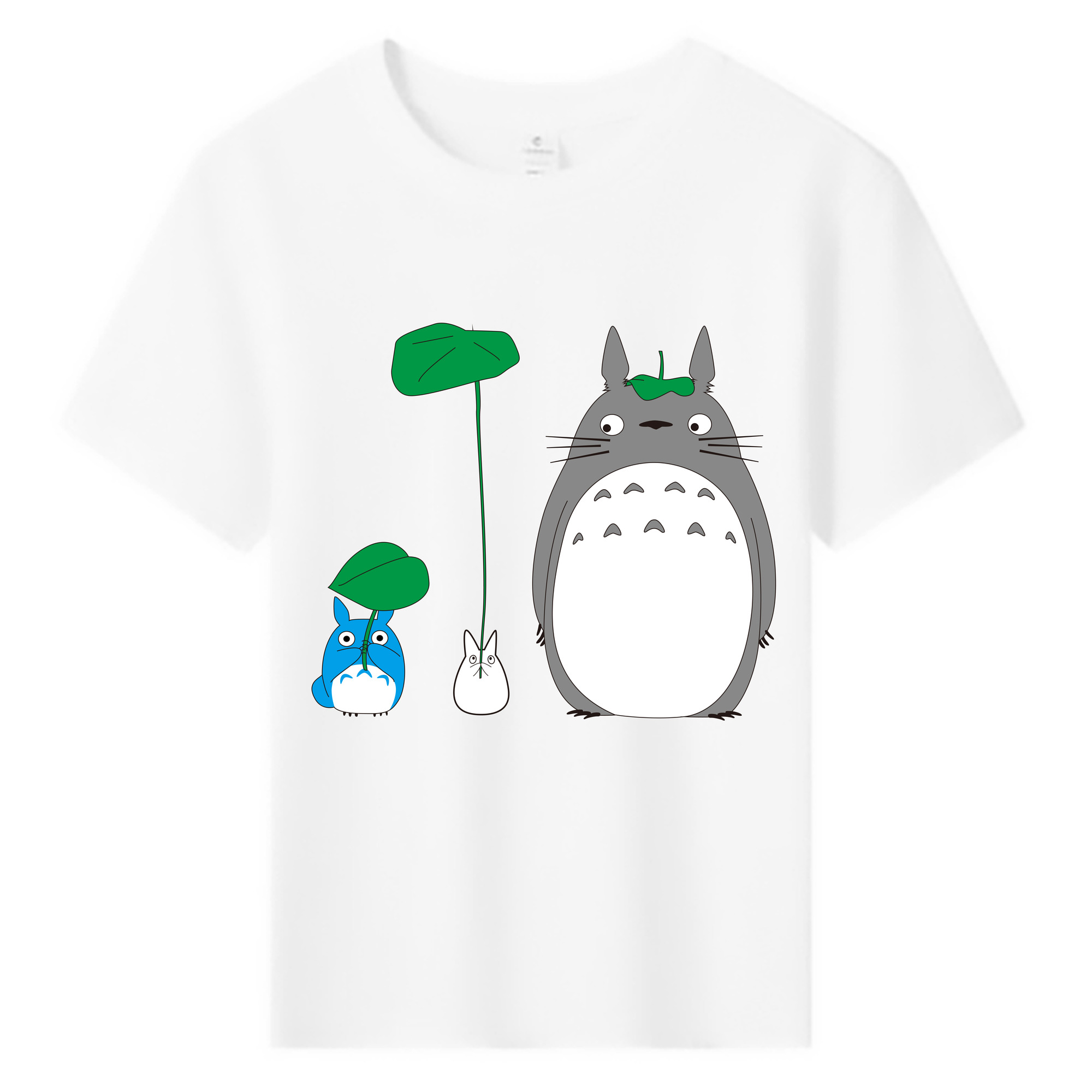 （画像用） となりのトトロ 草壁メイ 草壁サツキ My Neighbor Totoro Satsuki Kusakabe Mei Kusakabe 綿100％キッズTシャツ（フロントプリント）