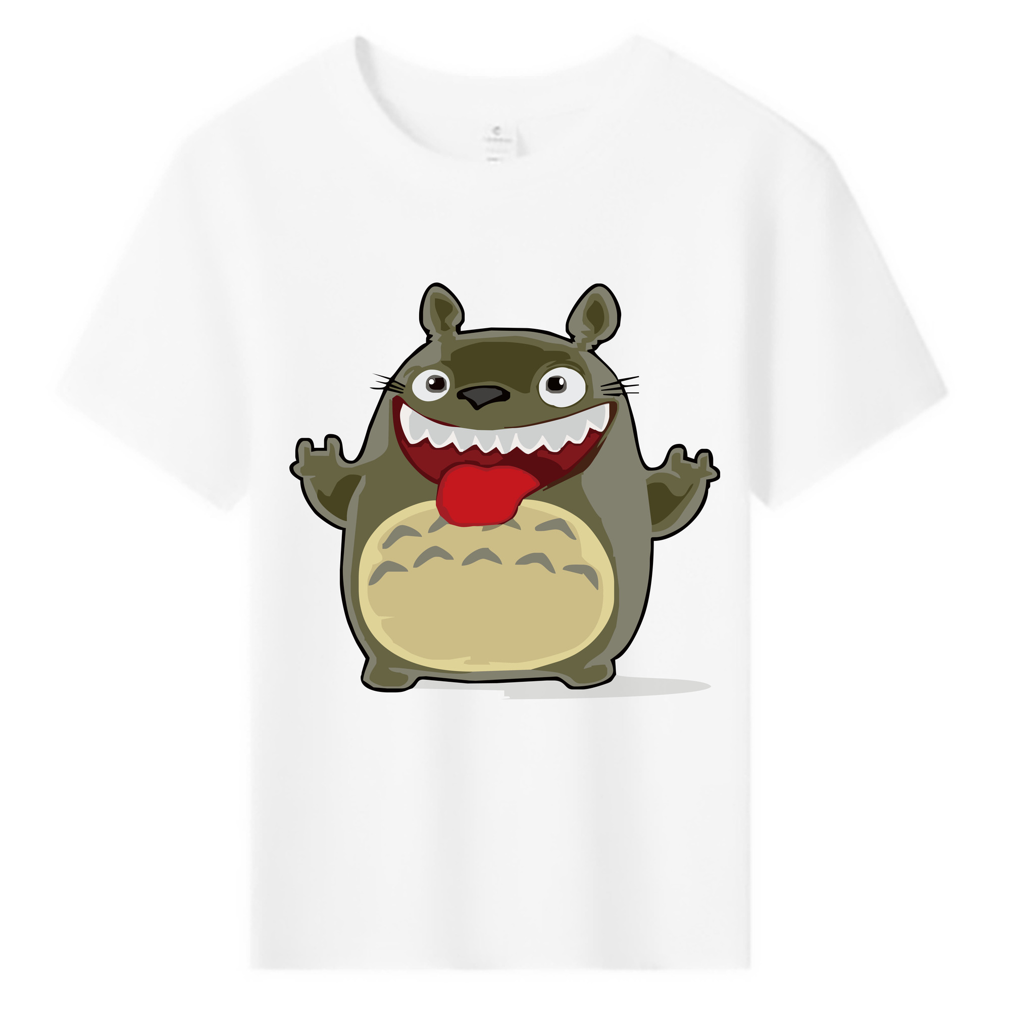 （画像用） となりのトトロ 草壁メイ 草壁サツキ My Neighbor Totoro Satsuki Kusakabe Mei Kusakabe 綿100％キッズTシャツ（フロントプリント）