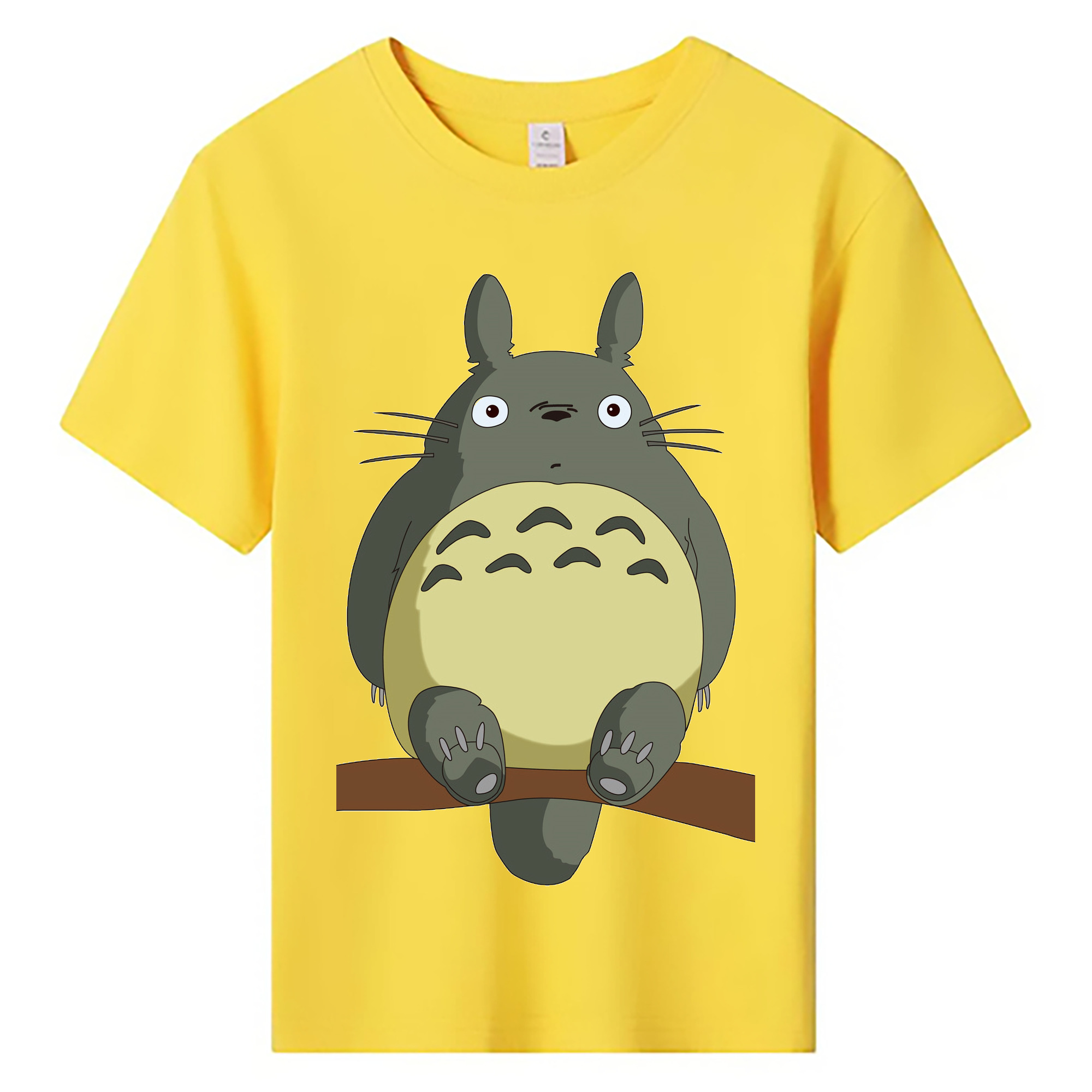 （画像用） となりのトトロ 草壁メイ 草壁サツキ My Neighbor Totoro Satsuki Kusakabe Mei Kusakabe 綿100％キッズTシャツ（フロントプリント）