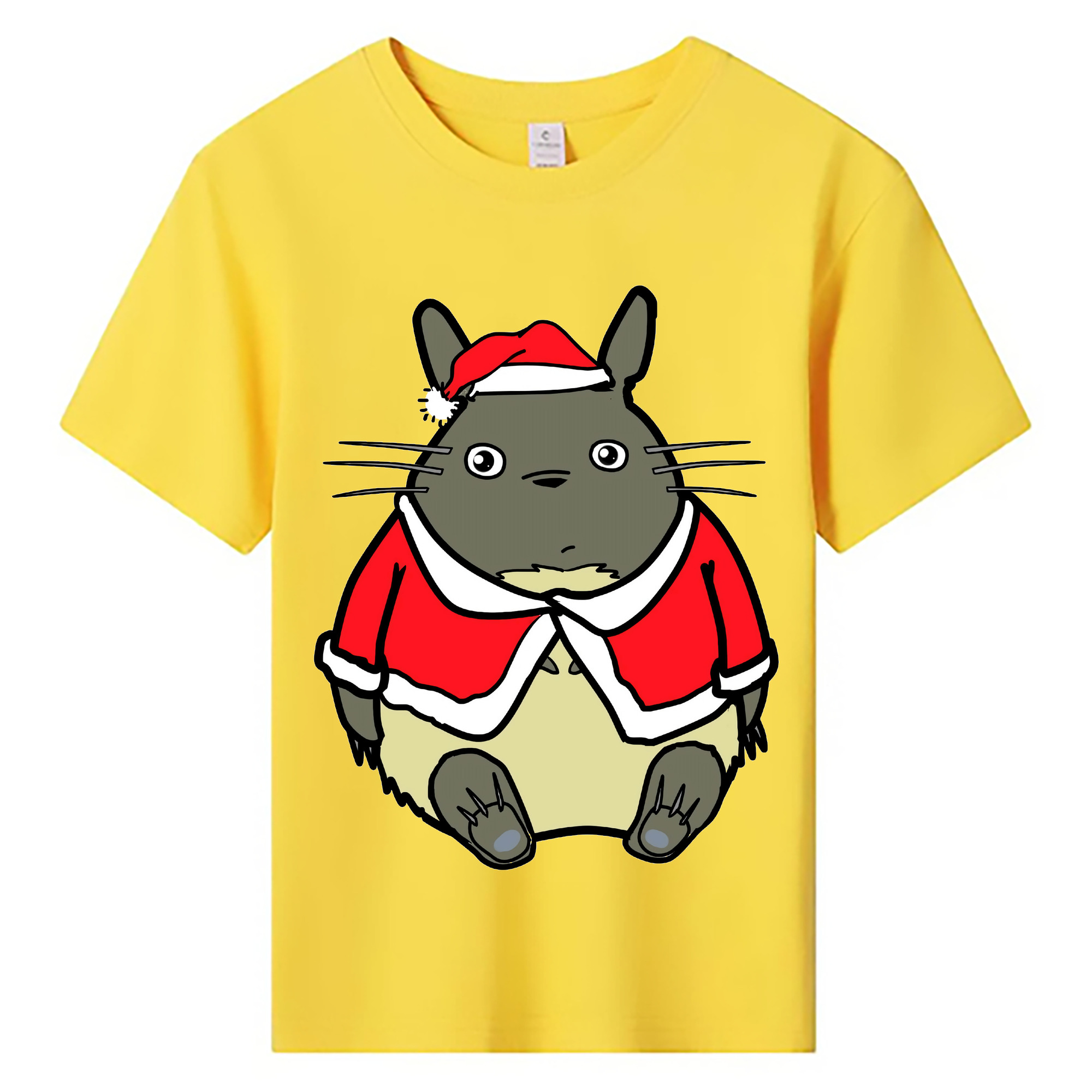 （画像用） となりのトトロ 草壁メイ 草壁サツキ My Neighbor Totoro Satsuki Kusakabe Mei Kusakabe 綿100％キッズTシャツ（フロントプリント）
