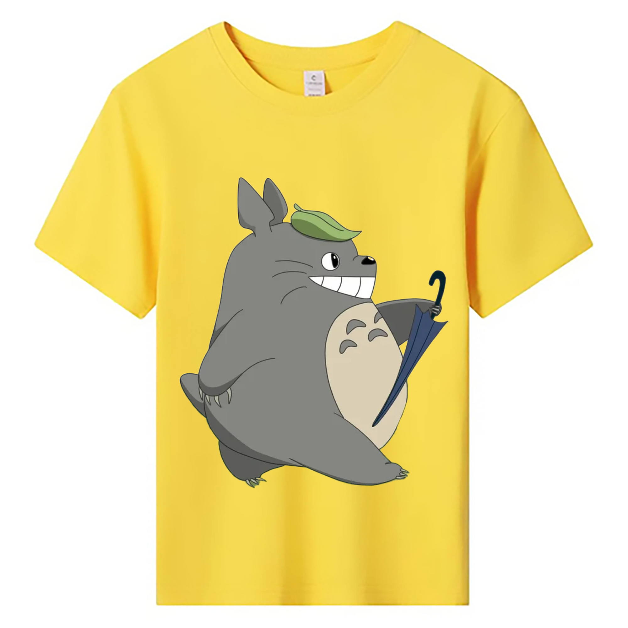 （画像用） となりのトトロ 草壁メイ 草壁サツキ My Neighbor Totoro Satsuki Kusakabe Mei Kusakabe 綿100％キッズTシャツ（フロントプリント）