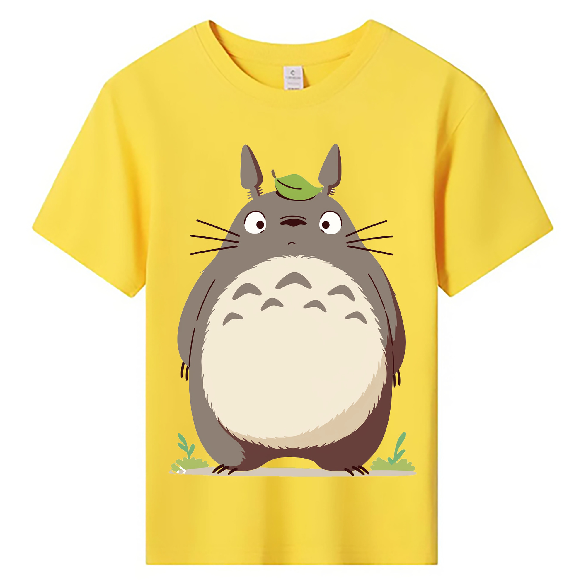 （画像用） となりのトトロ 草壁メイ 草壁サツキ My Neighbor Totoro Satsuki Kusakabe Mei Kusakabe 綿100％キッズTシャツ（フロントプリント）