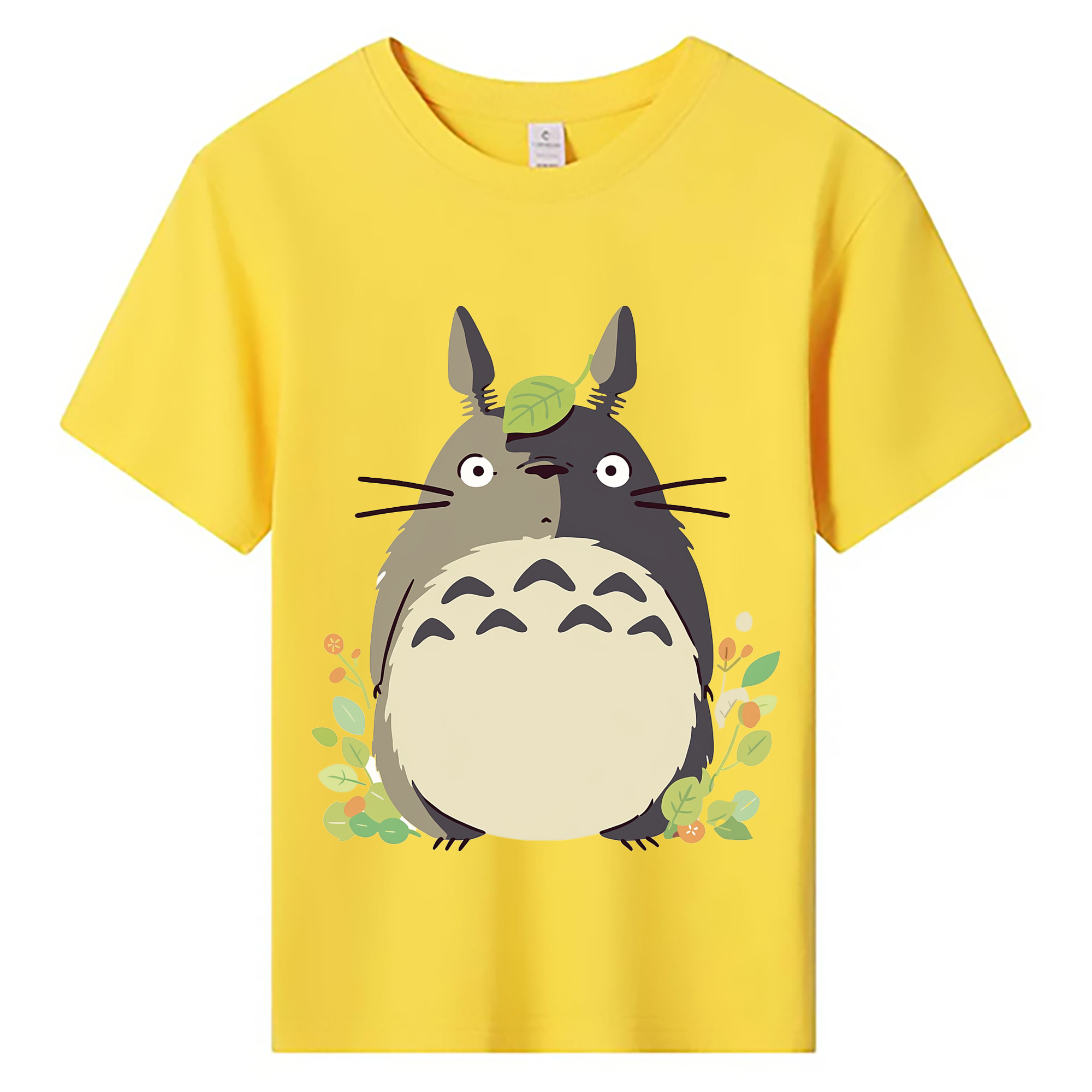 （画像用） となりのトトロ 草壁メイ 草壁サツキ My Neighbor Totoro Satsuki Kusakabe Mei Kusakabe 綿100％キッズTシャツ（フロントプリント）