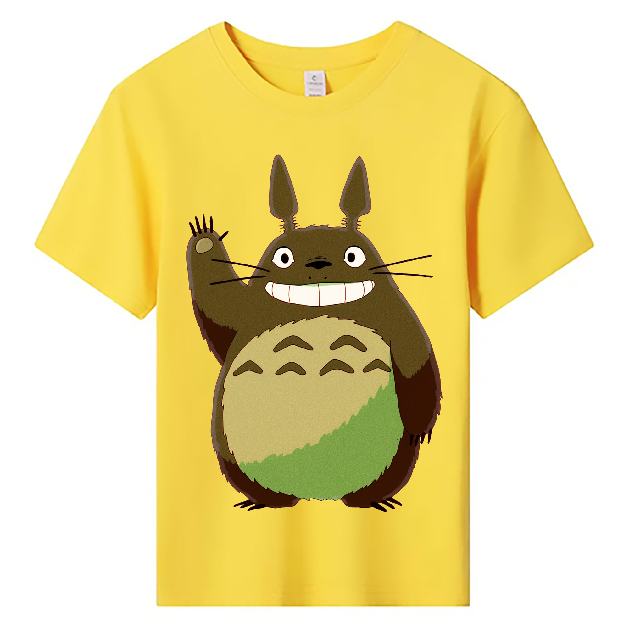 （画像用） となりのトトロ 草壁メイ 草壁サツキ My Neighbor Totoro Satsuki Kusakabe Mei Kusakabe 綿100％キッズTシャツ（フロントプリント）