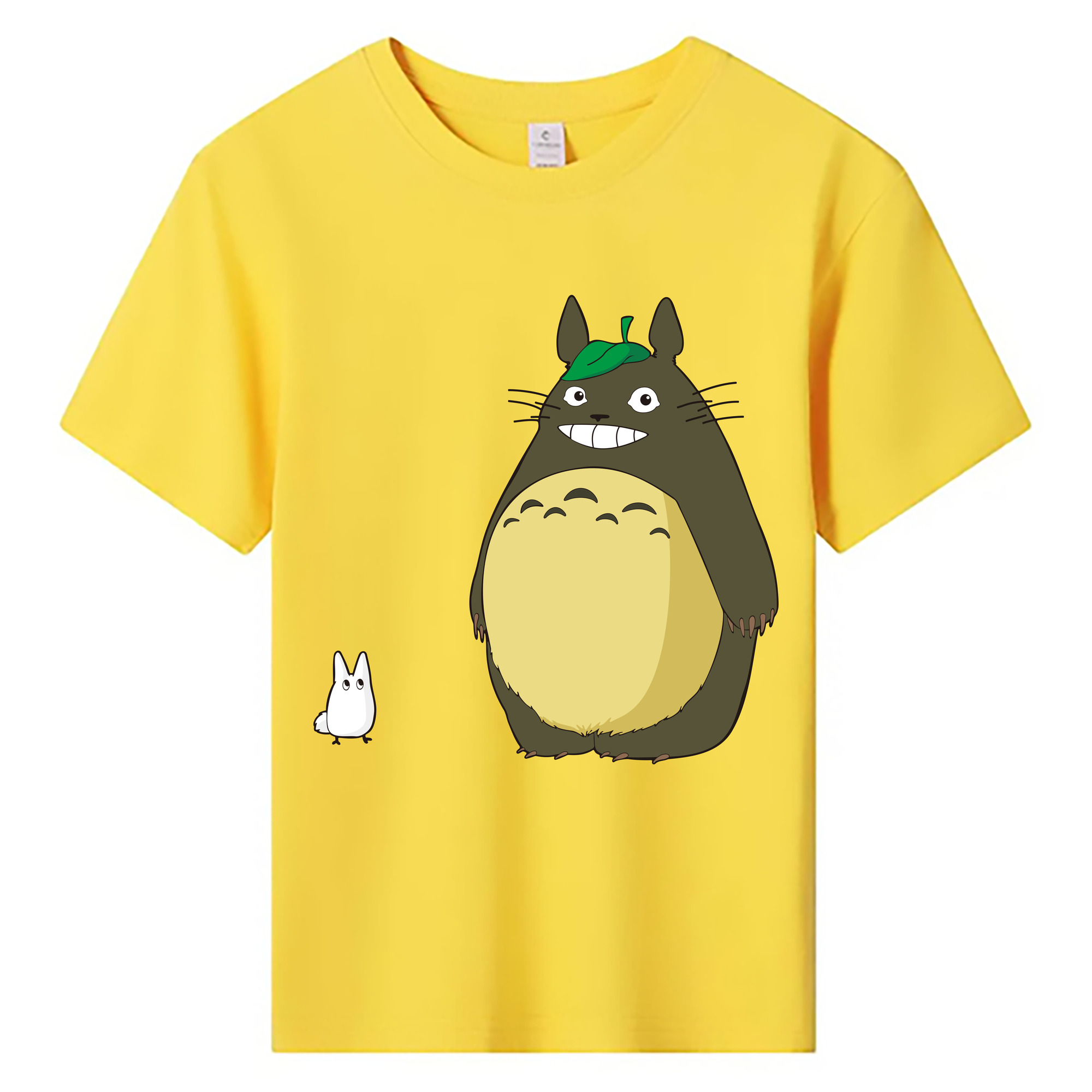 （画像用） となりのトトロ 草壁メイ 草壁サツキ My Neighbor Totoro Satsuki Kusakabe Mei Kusakabe 綿100％キッズTシャツ（フロントプリント）