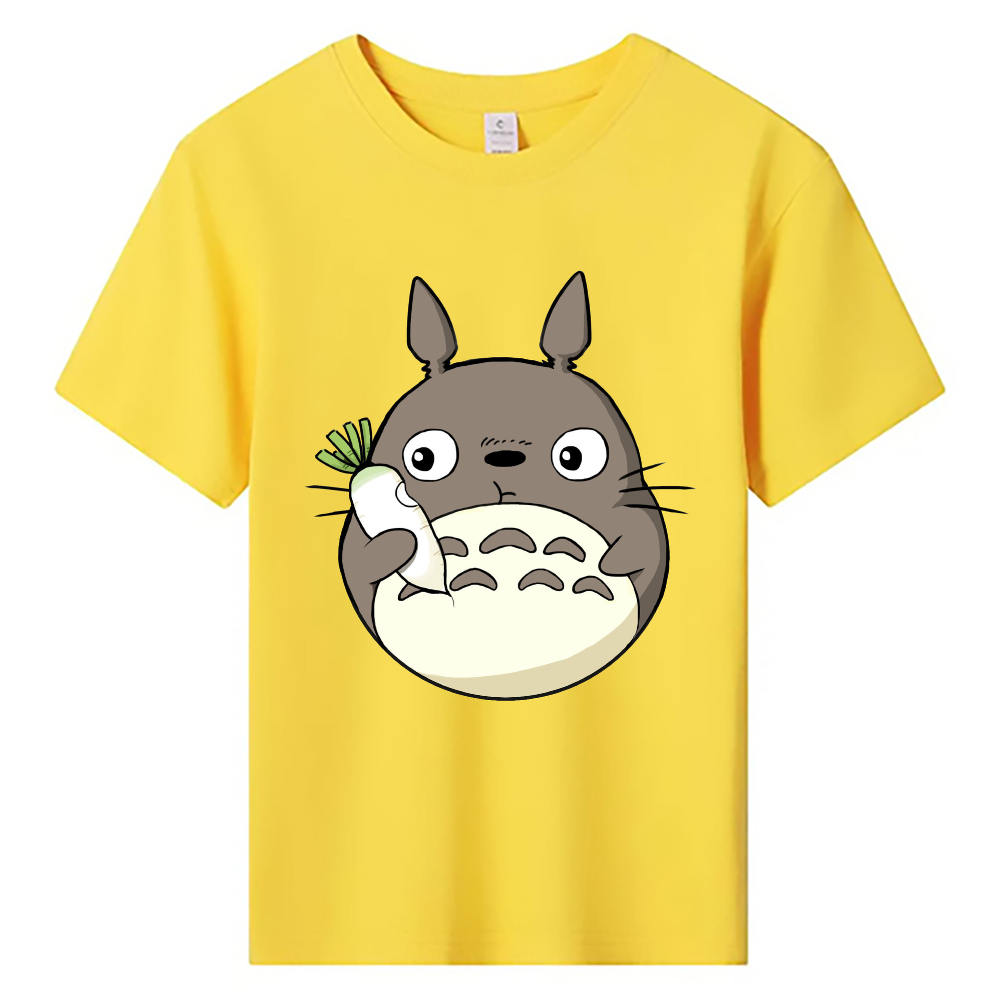 （画像用） となりのトトロ 草壁メイ 草壁サツキ My Neighbor Totoro Satsuki Kusakabe Mei Kusakabe 綿100％キッズTシャツ（フロントプリント）