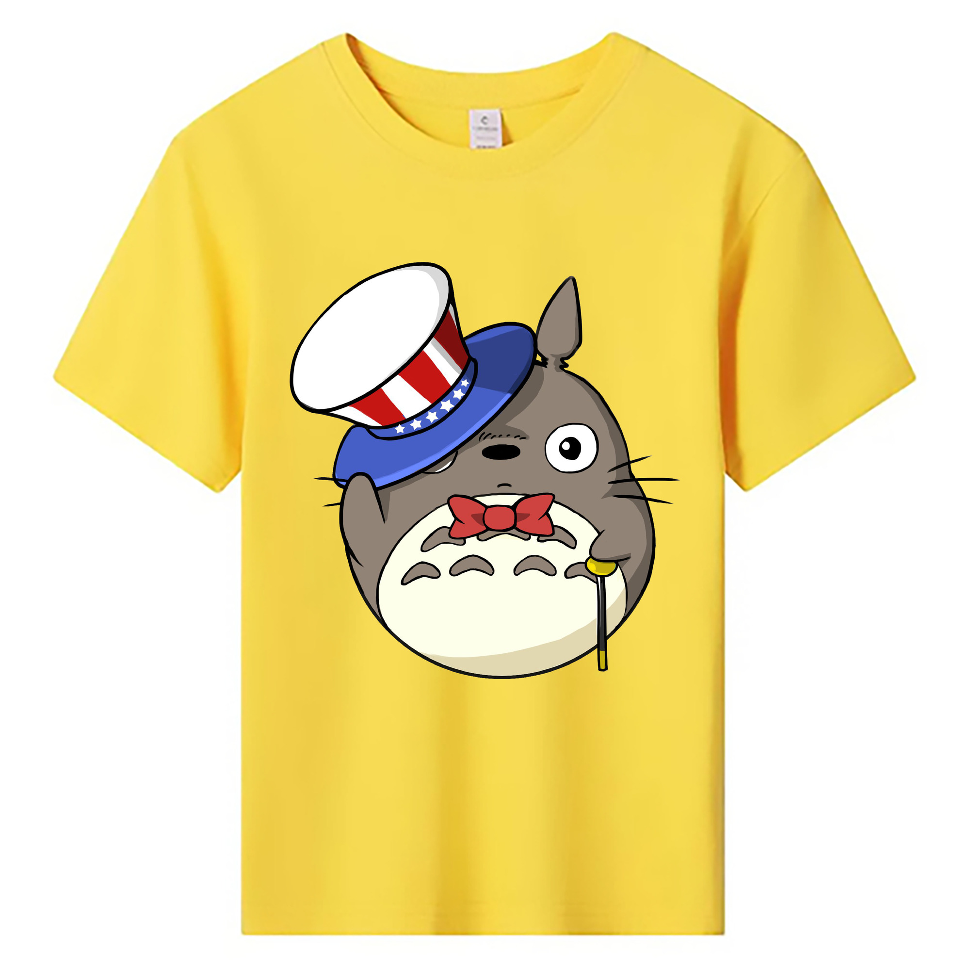 （画像用） となりのトトロ 草壁メイ 草壁サツキ My Neighbor Totoro Satsuki Kusakabe Mei Kusakabe 綿100％キッズTシャツ（フロントプリント）