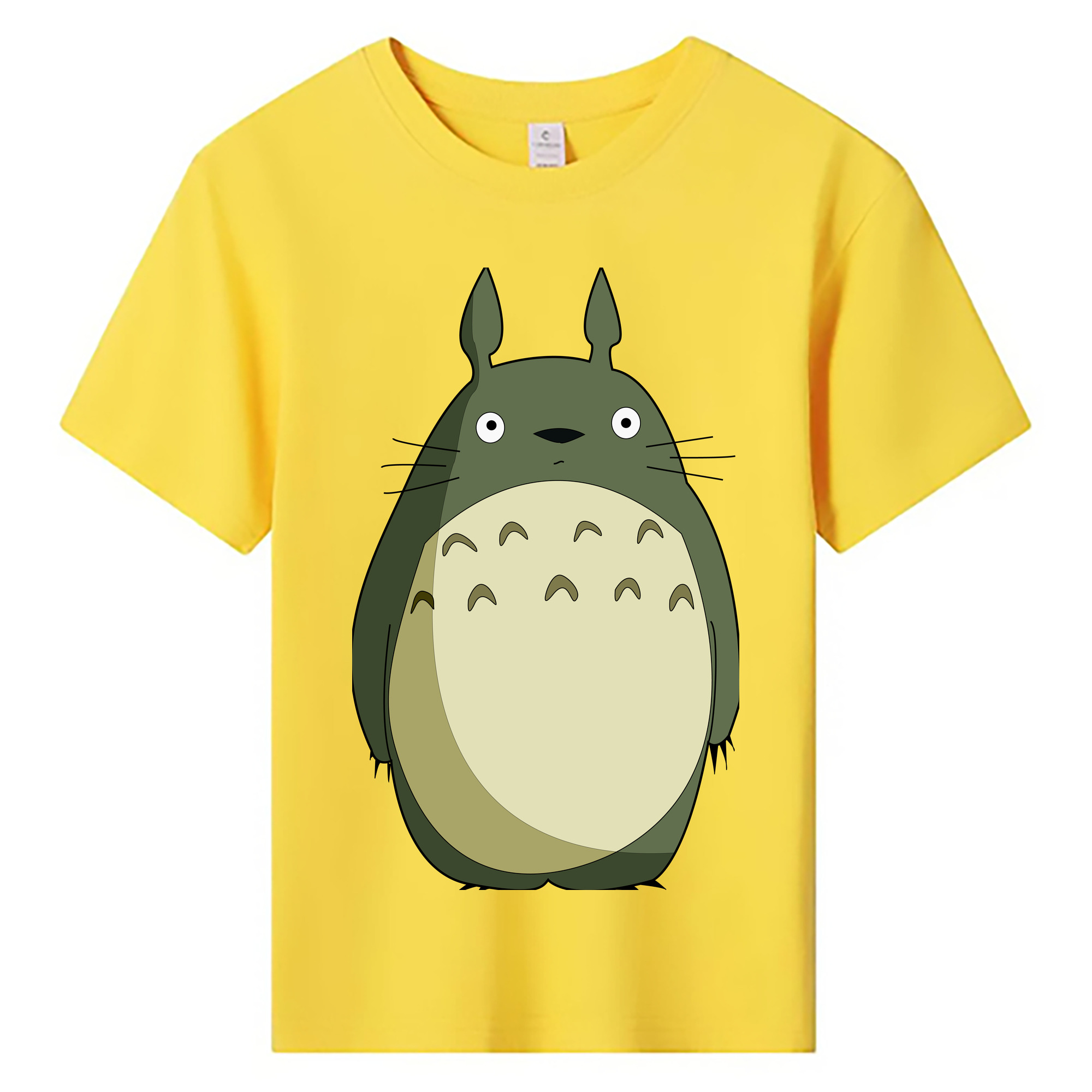 （画像用） となりのトトロ 草壁メイ 草壁サツキ My Neighbor Totoro Satsuki Kusakabe Mei Kusakabe 綿100％キッズTシャツ（フロントプリント）