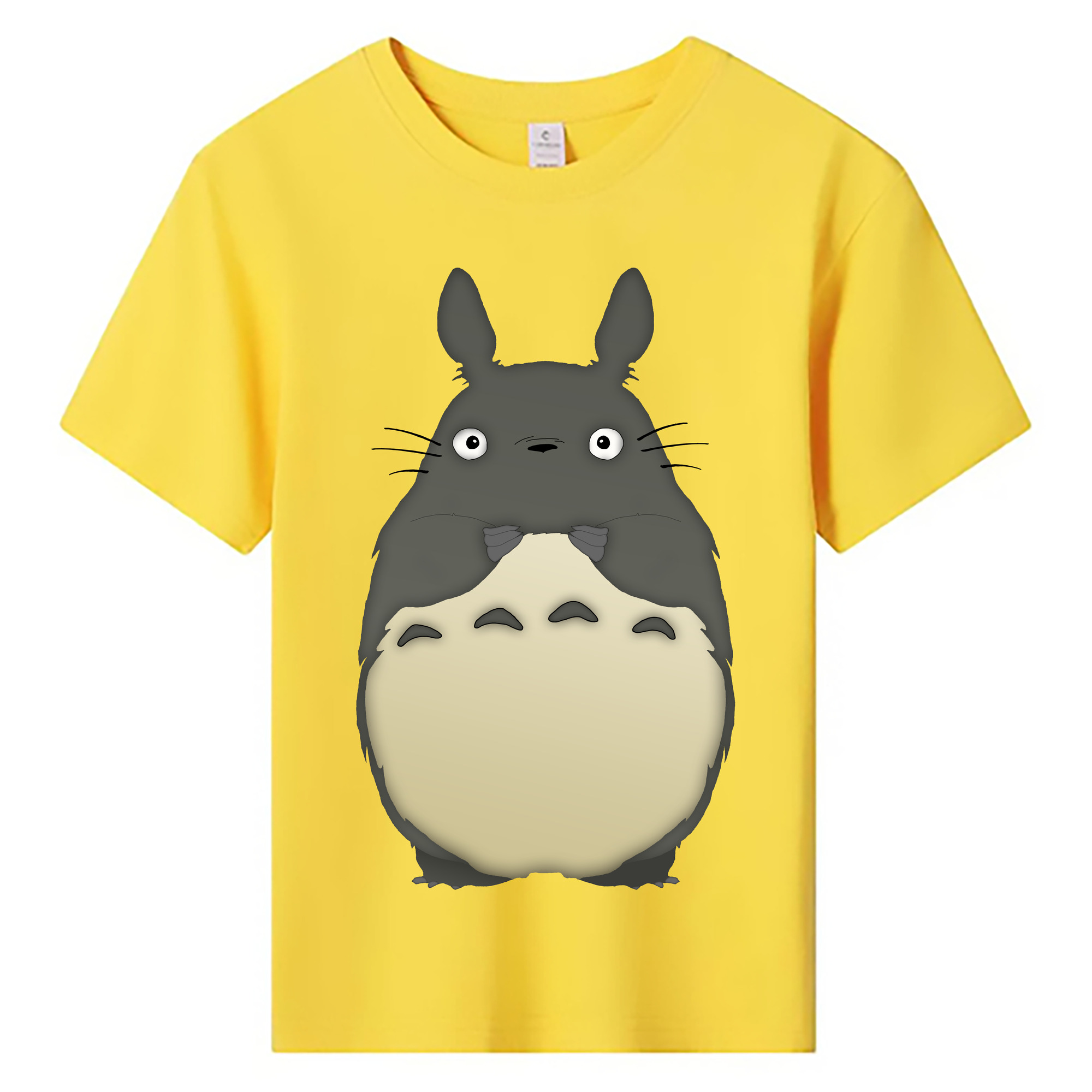 （画像用） となりのトトロ 草壁メイ 草壁サツキ My Neighbor Totoro Satsuki Kusakabe Mei Kusakabe 綿100％キッズTシャツ（フロントプリント）