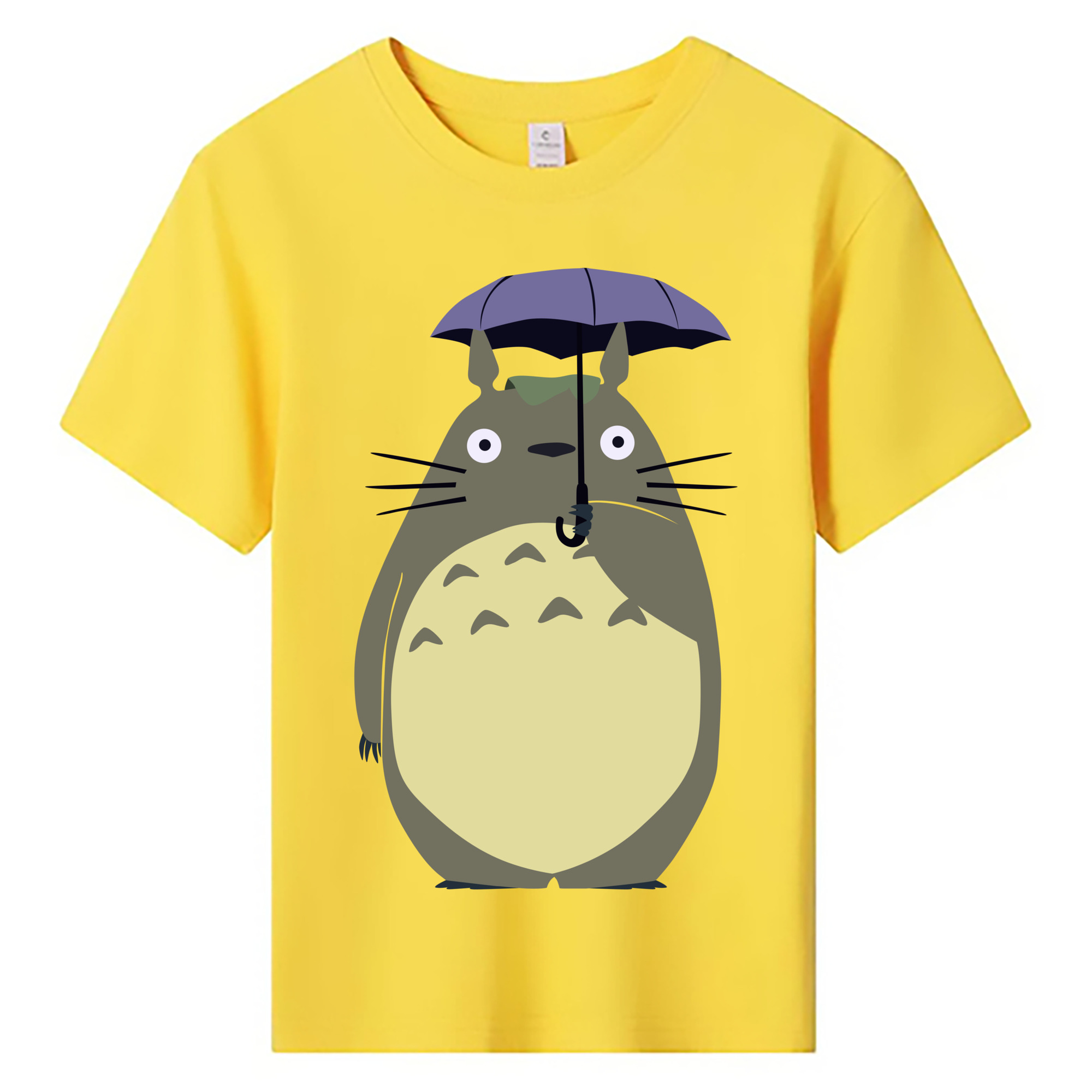 （画像用） となりのトトロ 草壁メイ 草壁サツキ My Neighbor Totoro Satsuki Kusakabe Mei Kusakabe 綿100％キッズTシャツ（フロントプリント）