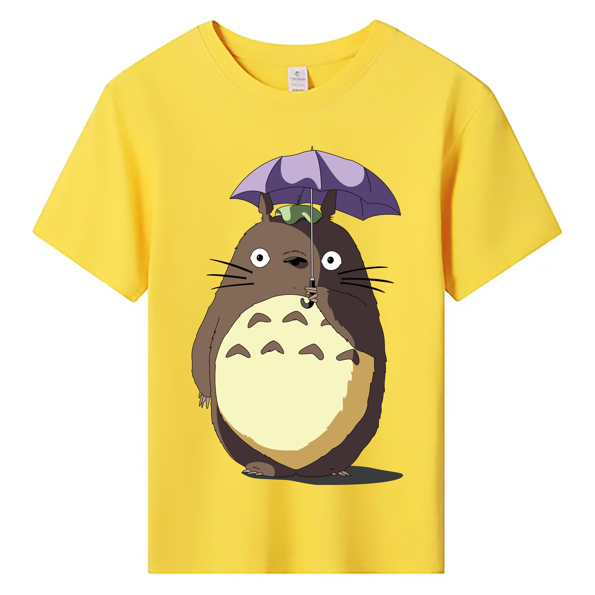 （画像用） となりのトトロ 草壁メイ 草壁サツキ My Neighbor Totoro Satsuki Kusakabe Mei Kusakabe 綿100％キッズTシャツ（フロントプリント）