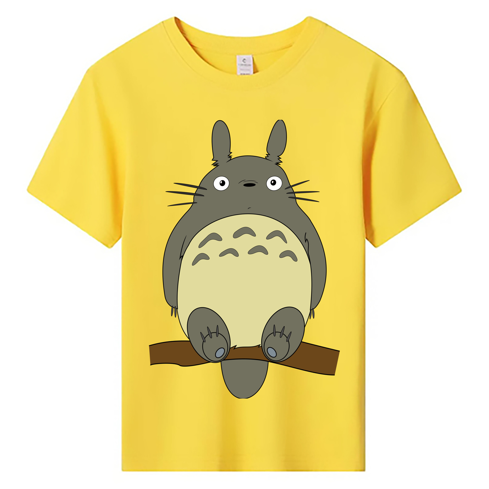 （画像用） となりのトトロ 草壁メイ 草壁サツキ My Neighbor Totoro Satsuki Kusakabe Mei Kusakabe 綿100％キッズTシャツ（フロントプリント）