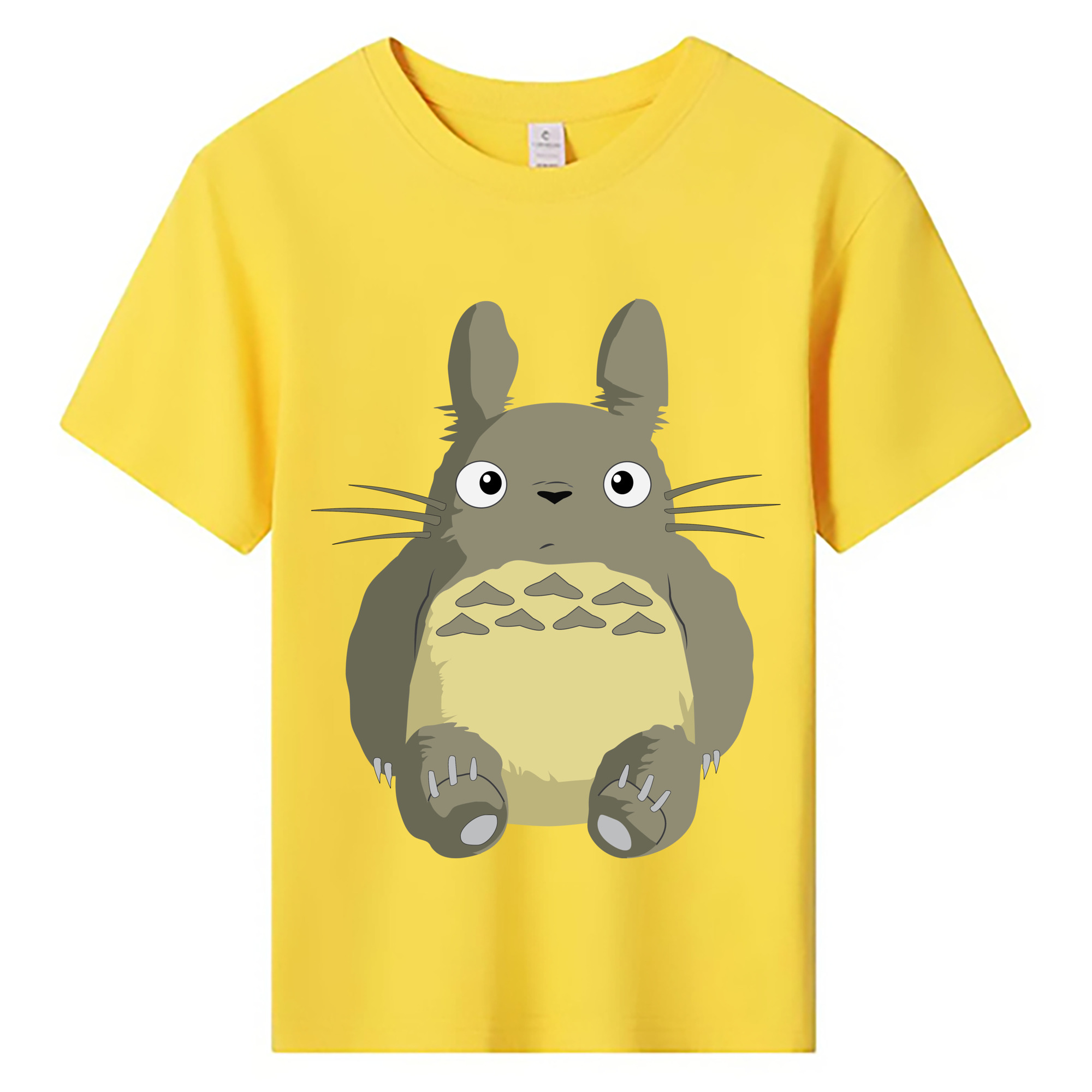 （画像用） となりのトトロ 草壁メイ 草壁サツキ My Neighbor Totoro Satsuki Kusakabe Mei Kusakabe 綿100％キッズTシャツ（フロントプリント）
