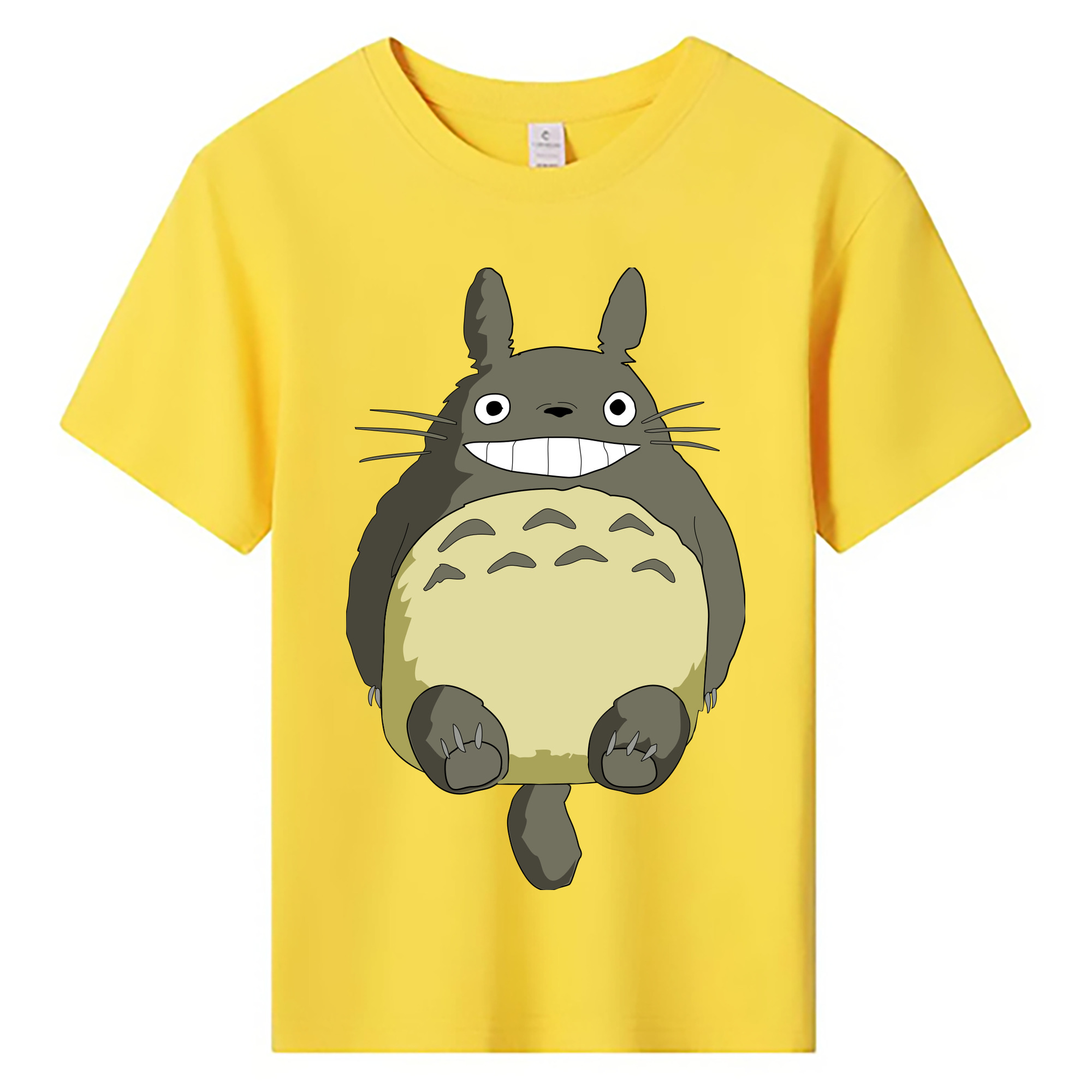 （画像用） となりのトトロ 草壁メイ 草壁サツキ My Neighbor Totoro Satsuki Kusakabe Mei Kusakabe 綿100％キッズTシャツ（フロントプリント）