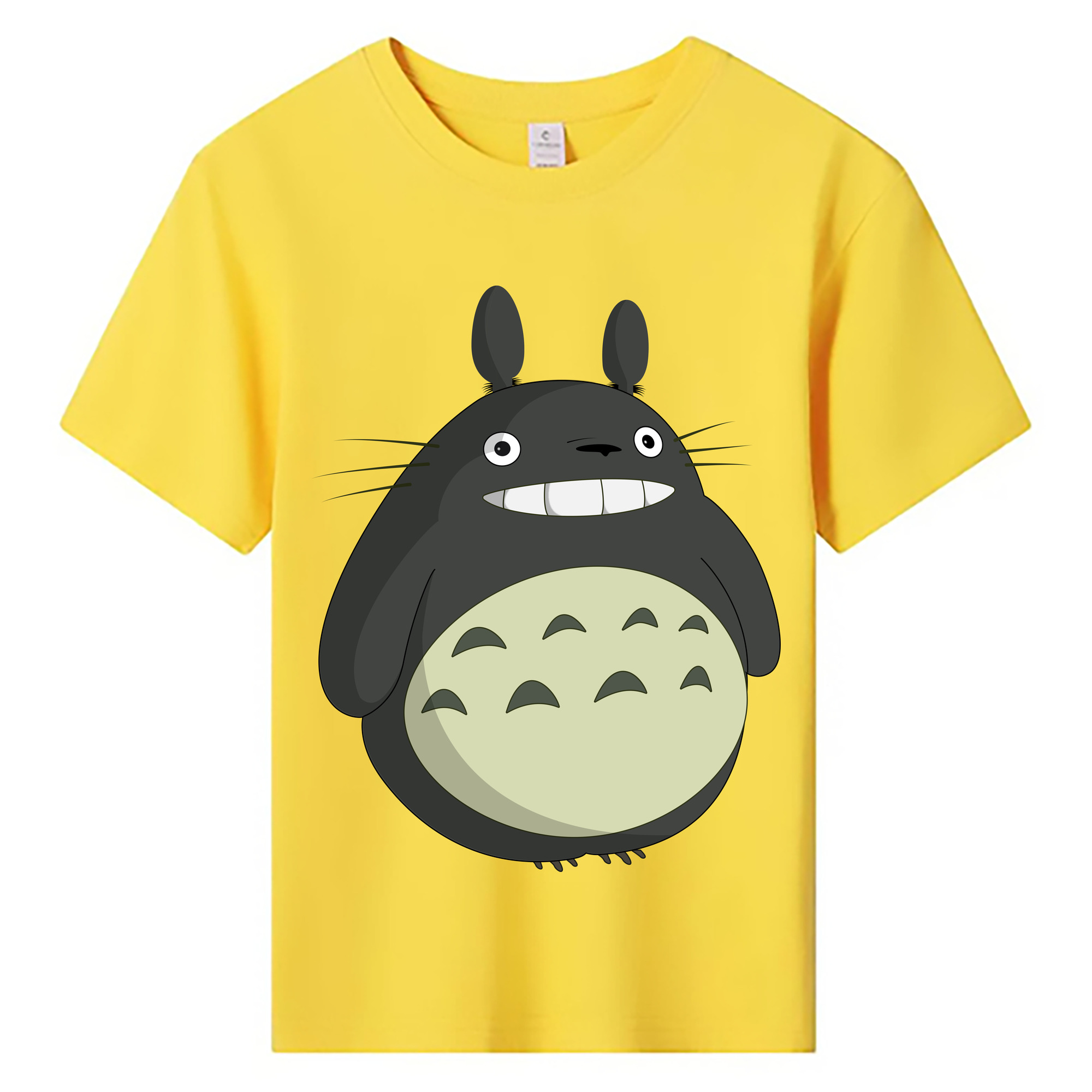 （画像用） となりのトトロ 草壁メイ 草壁サツキ My Neighbor Totoro Satsuki Kusakabe Mei Kusakabe 綿100％キッズTシャツ（フロントプリント）