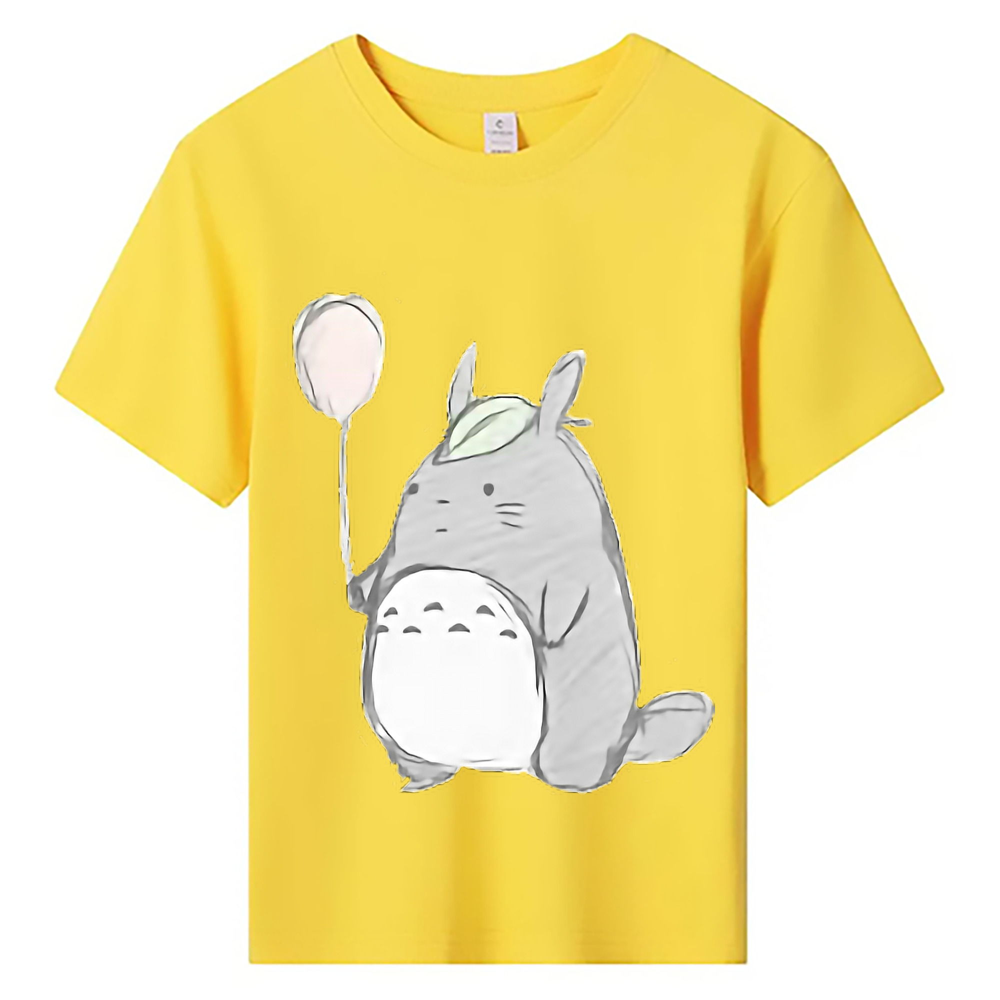 （画像用） となりのトトロ 草壁メイ 草壁サツキ My Neighbor Totoro Satsuki Kusakabe Mei Kusakabe 綿100％キッズTシャツ（フロントプリント）
