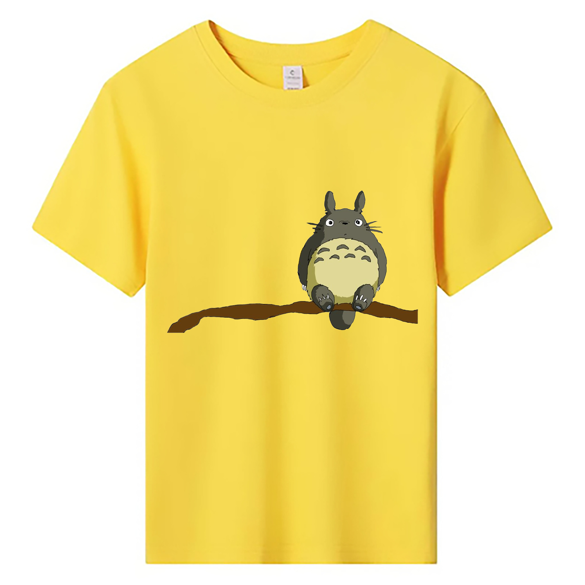 （画像用） となりのトトロ 草壁メイ 草壁サツキ My Neighbor Totoro Satsuki Kusakabe Mei Kusakabe 綿100％キッズTシャツ（フロントプリント）