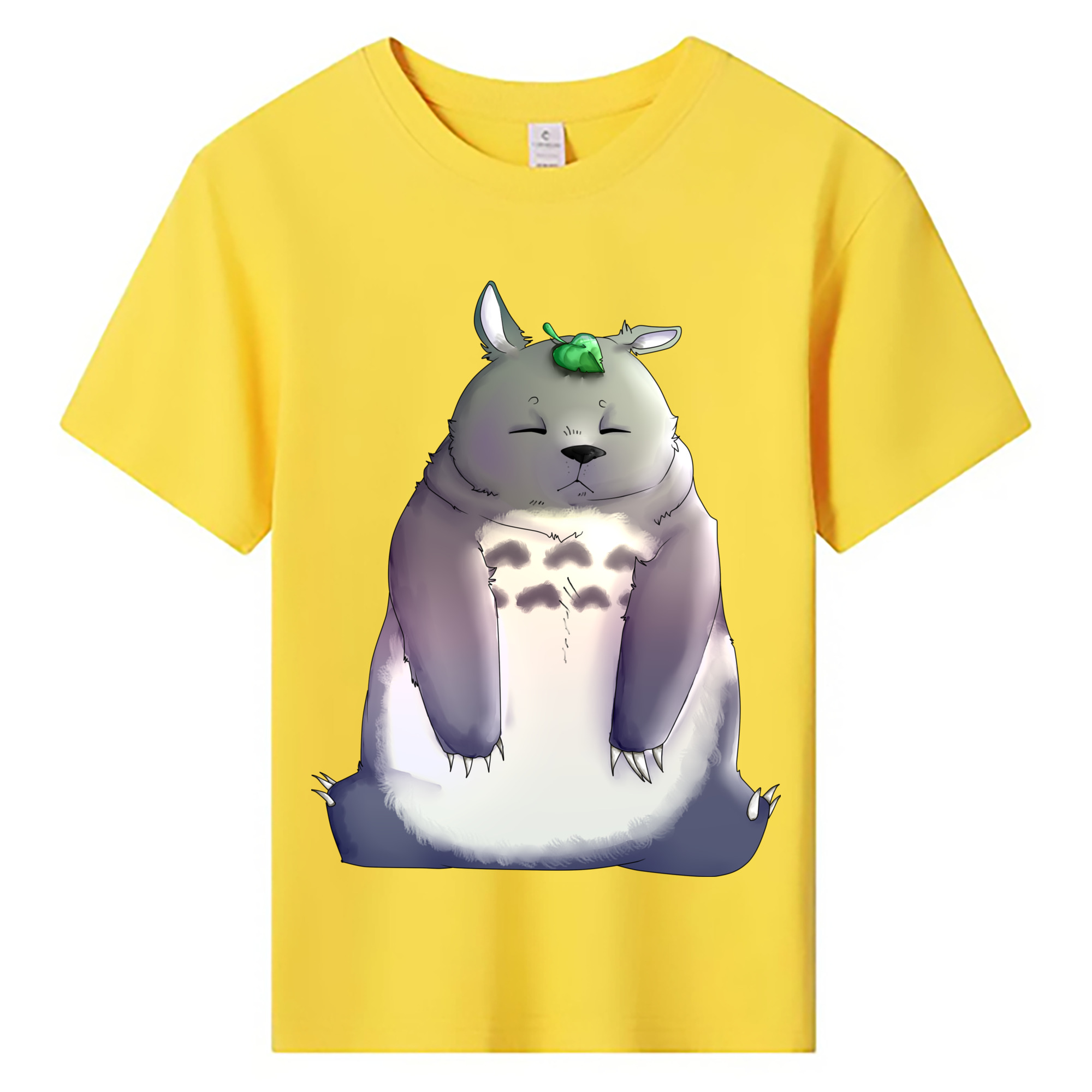（画像用） となりのトトロ 草壁メイ 草壁サツキ My Neighbor Totoro Satsuki Kusakabe Mei Kusakabe 綿100％キッズTシャツ（フロントプリント）