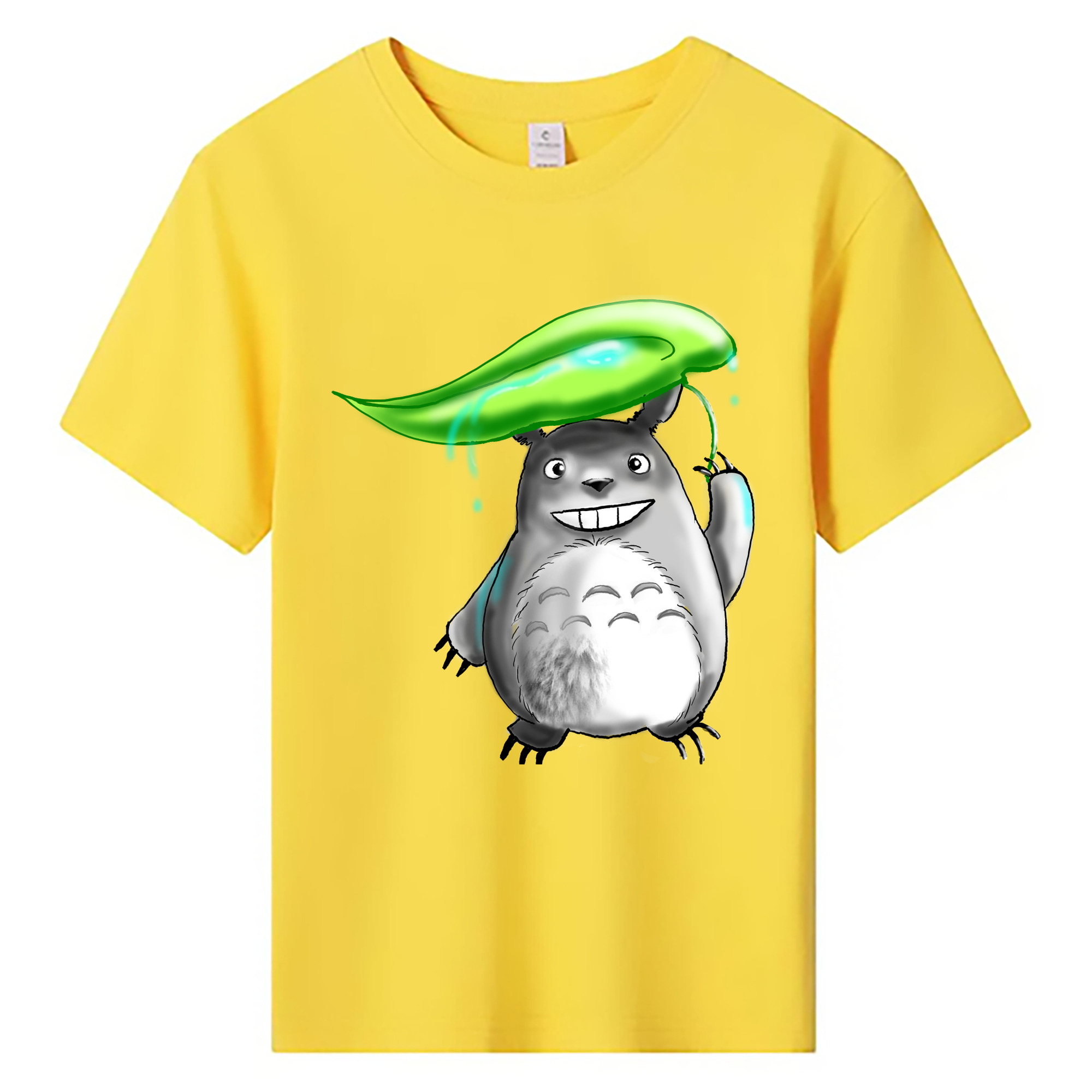 （画像用） となりのトトロ 草壁メイ 草壁サツキ My Neighbor Totoro Satsuki Kusakabe Mei Kusakabe 綿100％キッズTシャツ（フロントプリント）
