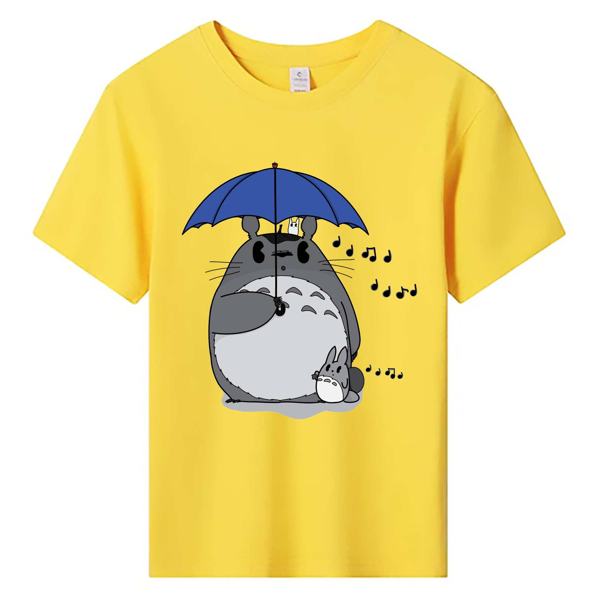 （画像用） となりのトトロ 草壁メイ 草壁サツキ My Neighbor Totoro Satsuki Kusakabe Mei Kusakabe 綿100％キッズTシャツ（フロントプリント）