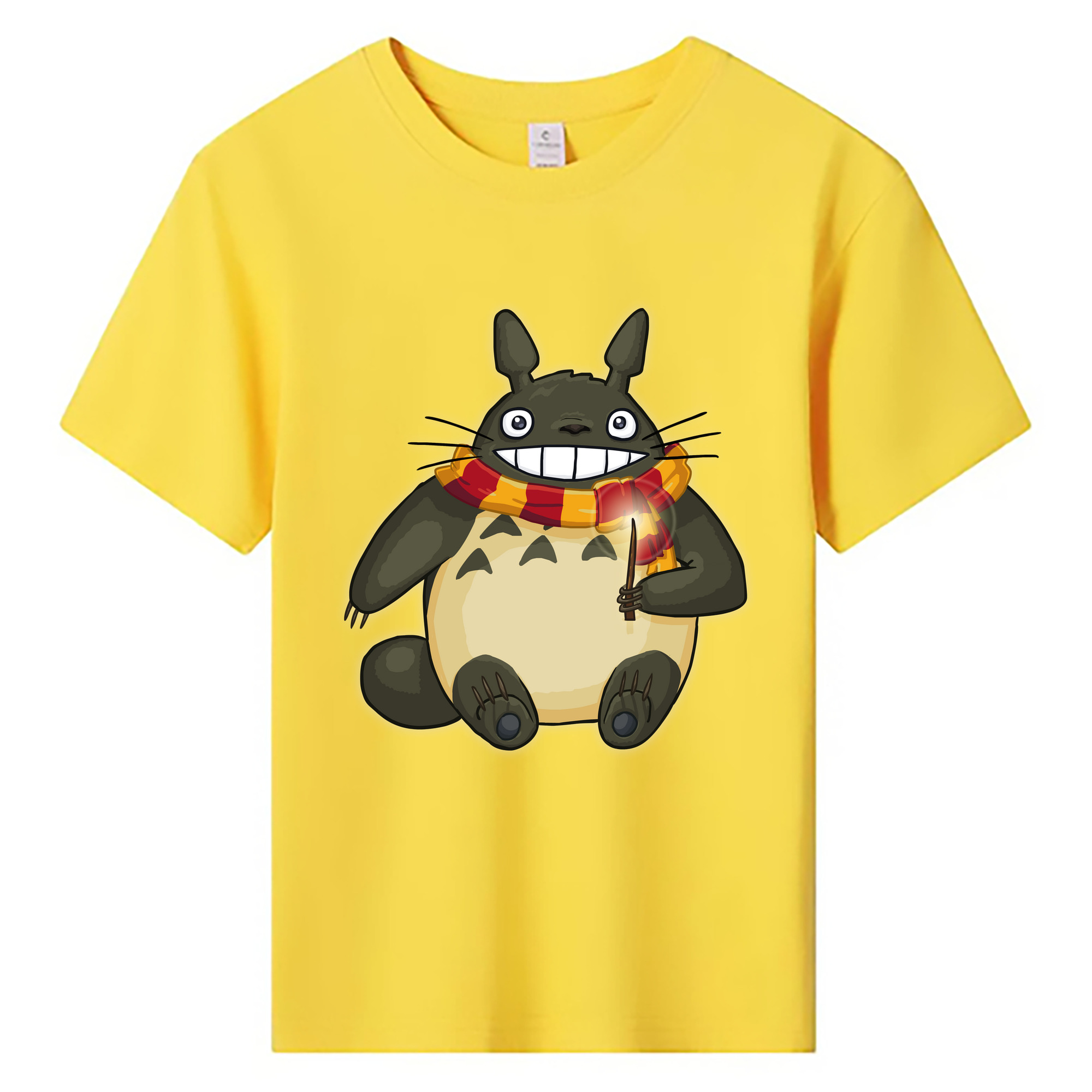 （画像用） となりのトトロ 草壁メイ 草壁サツキ My Neighbor Totoro Satsuki Kusakabe Mei Kusakabe 綿100％キッズTシャツ（フロントプリント）