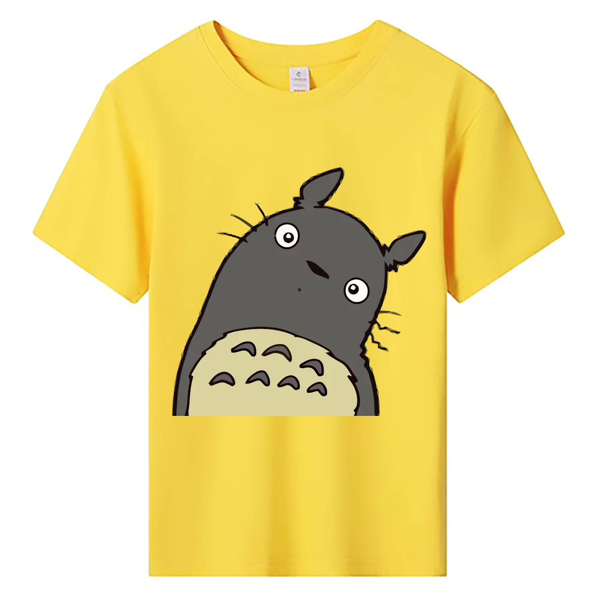 （画像用） となりのトトロ 草壁メイ 草壁サツキ My Neighbor Totoro Satsuki Kusakabe Mei Kusakabe 綿100％キッズTシャツ（フロントプリント）