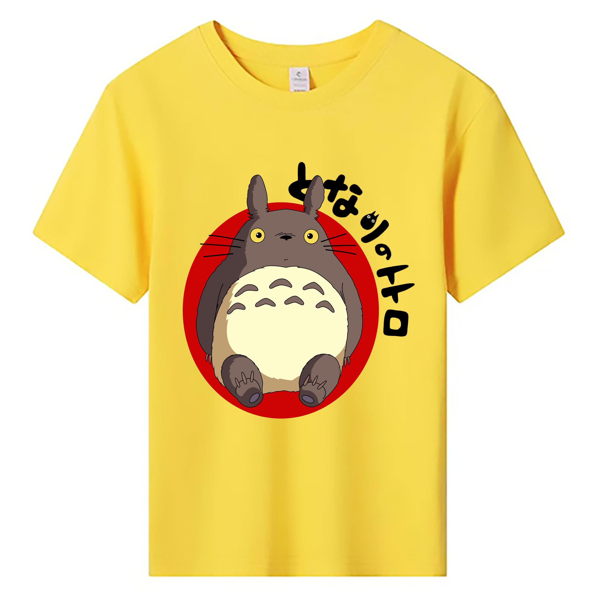 （画像用） となりのトトロ 草壁メイ 草壁サツキ My Neighbor Totoro Satsuki Kusakabe Mei Kusakabe 綿100％キッズTシャツ（フロントプリント）