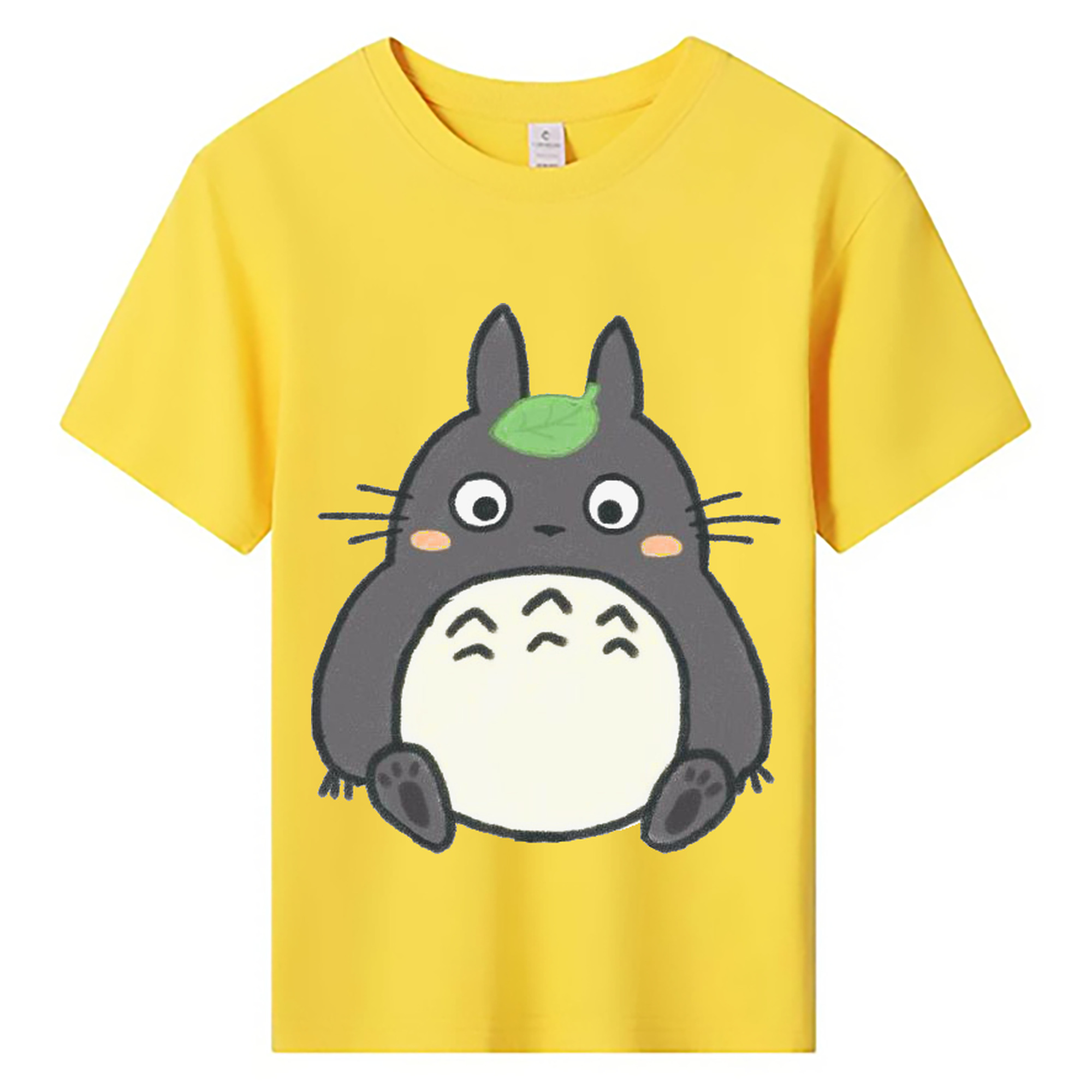 （画像用） となりのトトロ 草壁メイ 草壁サツキ My Neighbor Totoro Satsuki Kusakabe Mei Kusakabe 綿100％キッズTシャツ（フロントプリント）