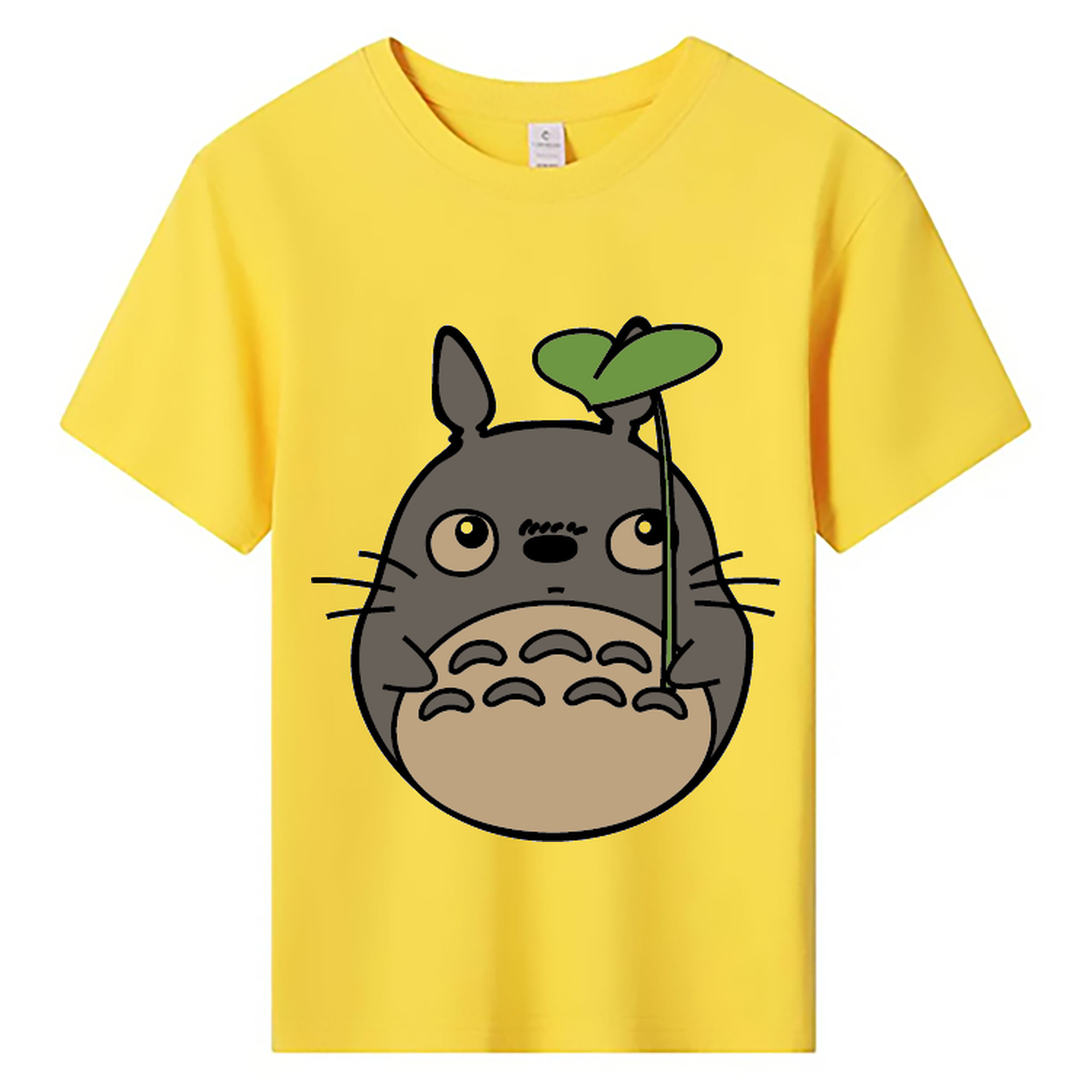（画像用） となりのトトロ 草壁メイ 草壁サツキ My Neighbor Totoro Satsuki Kusakabe Mei Kusakabe 綿100％キッズTシャツ（フロントプリント）
