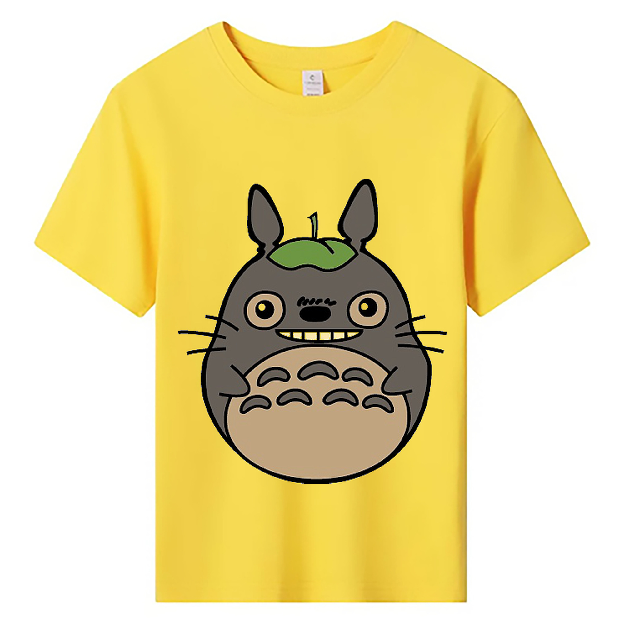 （画像用） となりのトトロ 草壁メイ 草壁サツキ My Neighbor Totoro Satsuki Kusakabe Mei Kusakabe 綿100％キッズTシャツ（フロントプリント）