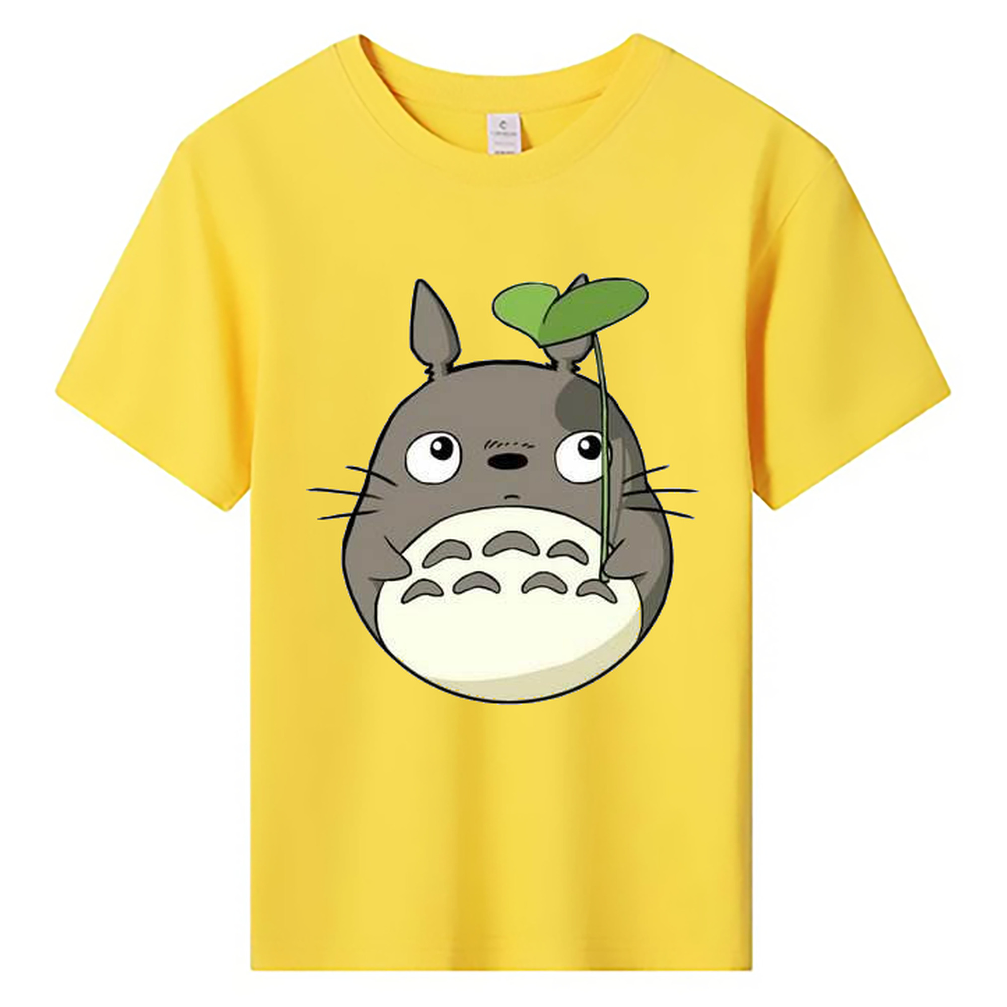 （画像用） となりのトトロ 草壁メイ 草壁サツキ My Neighbor Totoro Satsuki Kusakabe Mei Kusakabe 綿100％キッズTシャツ（フロントプリント）