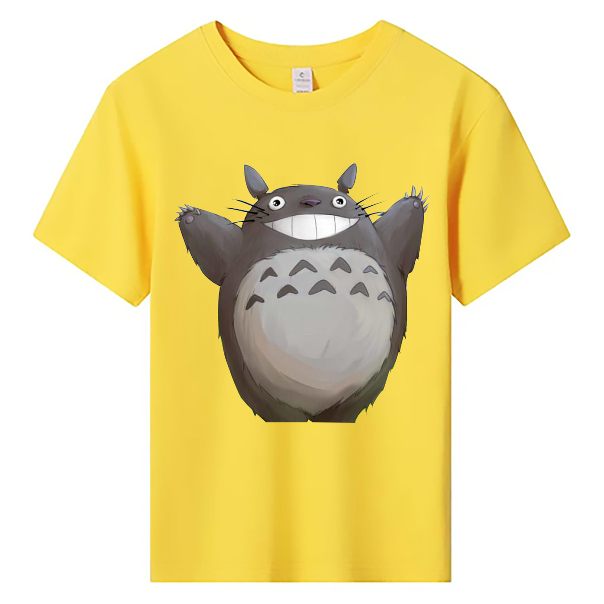 （画像用） となりのトトロ 草壁メイ 草壁サツキ My Neighbor Totoro Satsuki Kusakabe Mei Kusakabe 綿100％キッズTシャツ（フロントプリント）