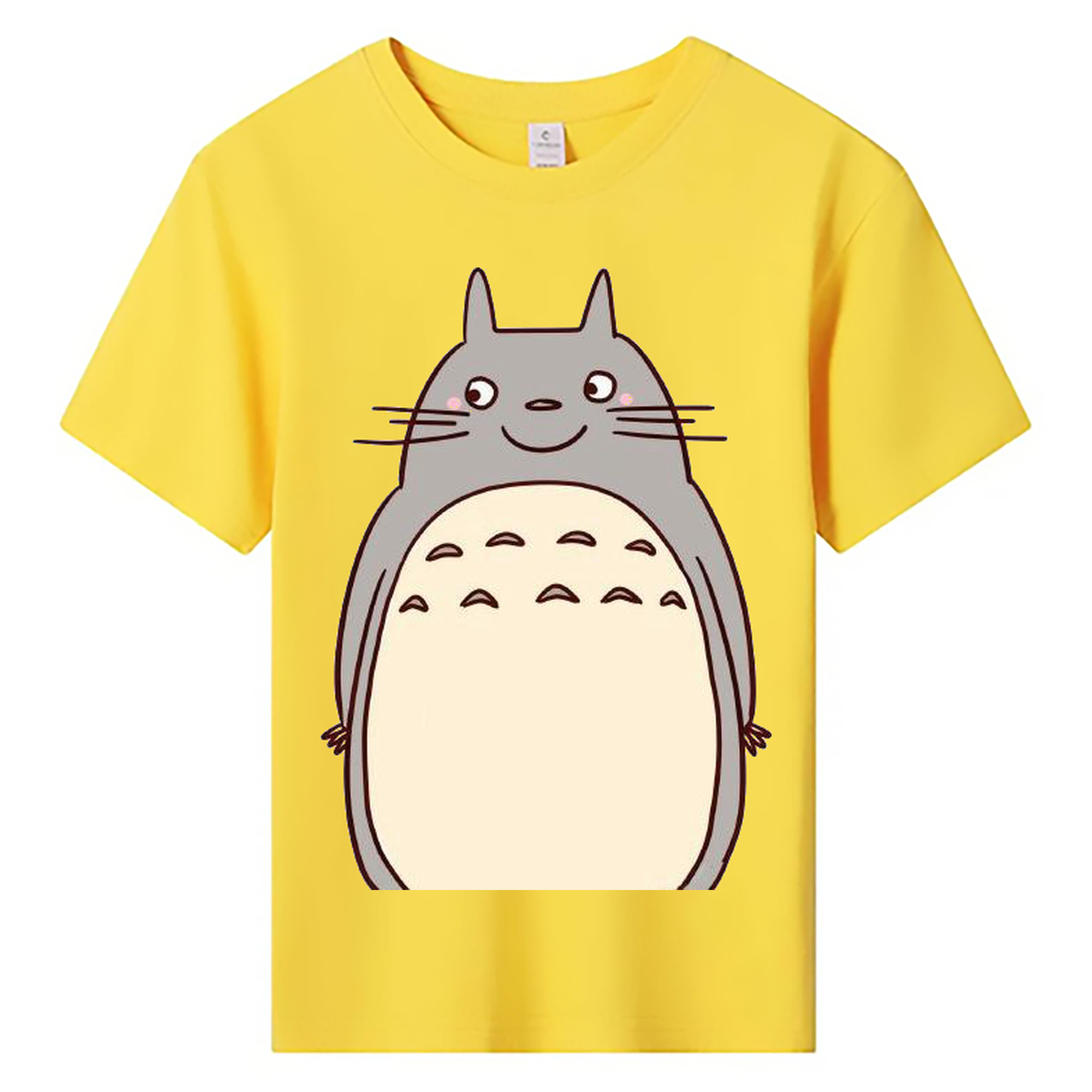 （画像用） となりのトトロ 草壁メイ 草壁サツキ My Neighbor Totoro Satsuki Kusakabe Mei Kusakabe 綿100％キッズTシャツ（フロントプリント）