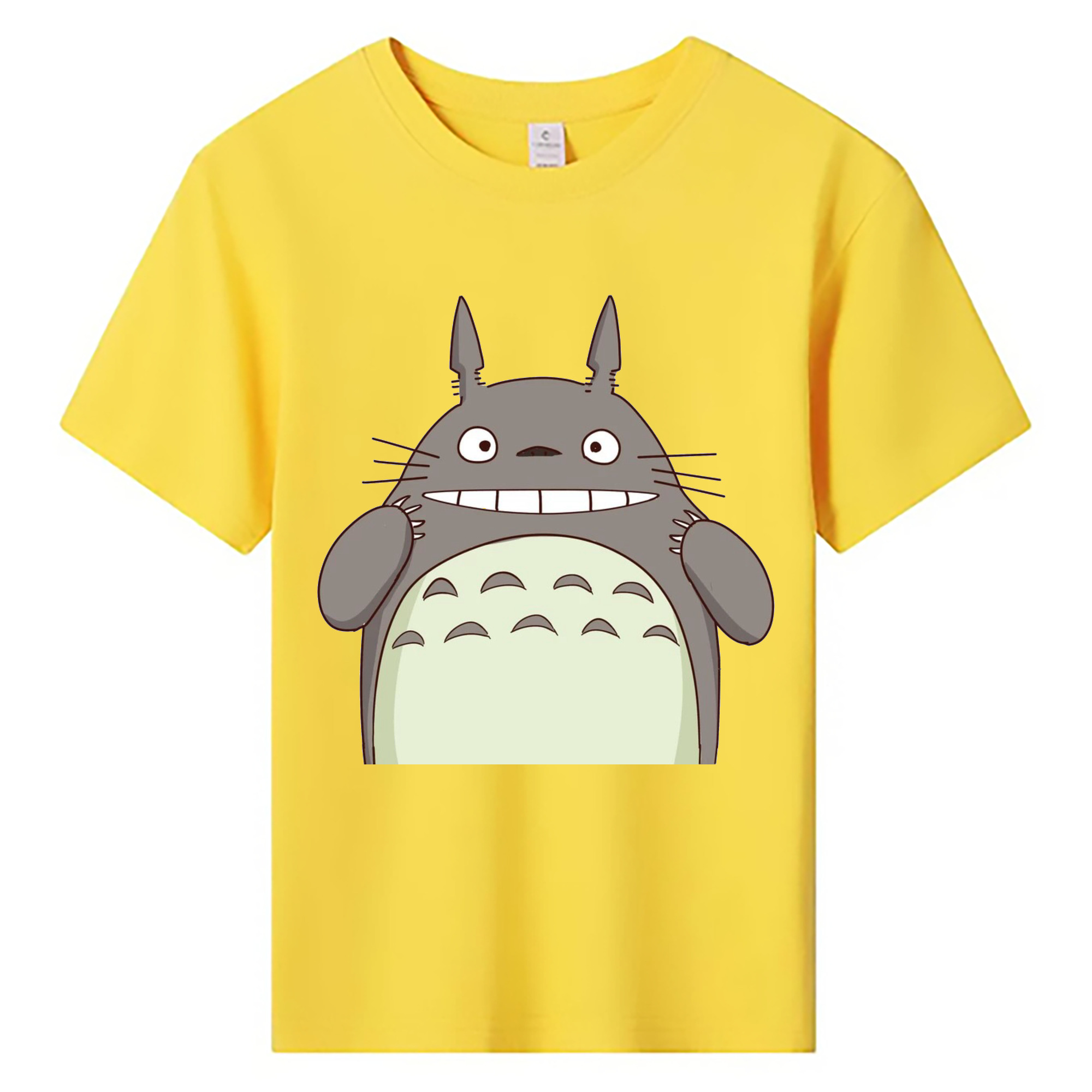 （画像用） となりのトトロ 草壁メイ 草壁サツキ My Neighbor Totoro Satsuki Kusakabe Mei Kusakabe 綿100％キッズTシャツ（フロントプリント）