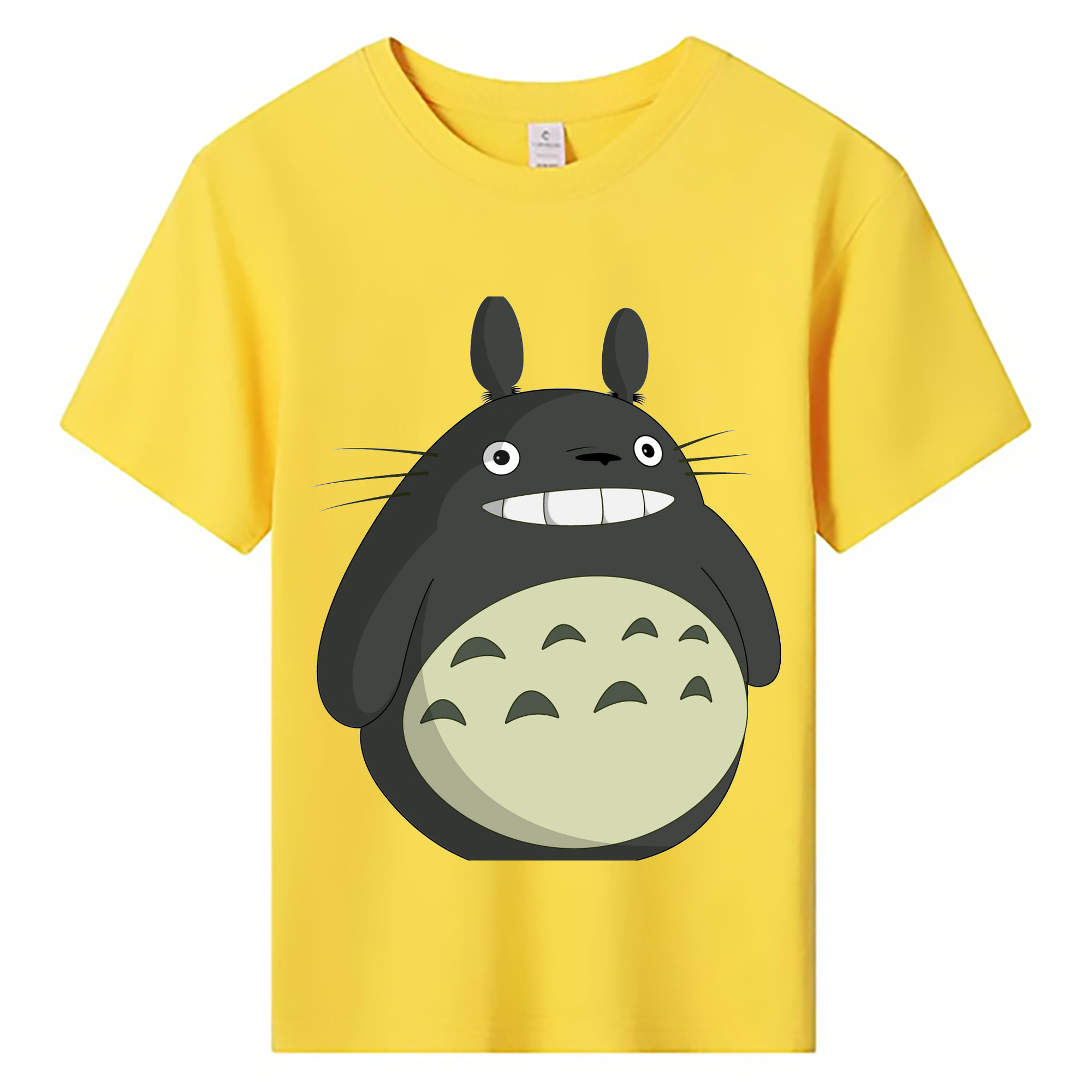 （画像用） となりのトトロ 草壁メイ 草壁サツキ My Neighbor Totoro Satsuki Kusakabe Mei Kusakabe 綿100％キッズTシャツ（フロントプリント）