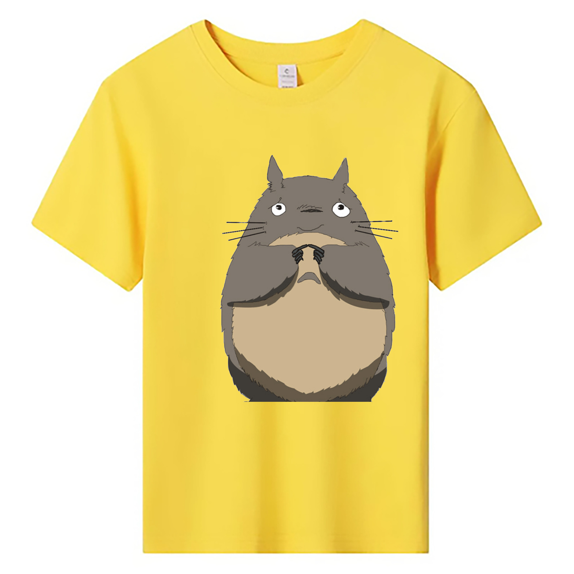 （画像用） となりのトトロ 草壁メイ 草壁サツキ My Neighbor Totoro Satsuki Kusakabe Mei Kusakabe 綿100％キッズTシャツ（フロントプリント）