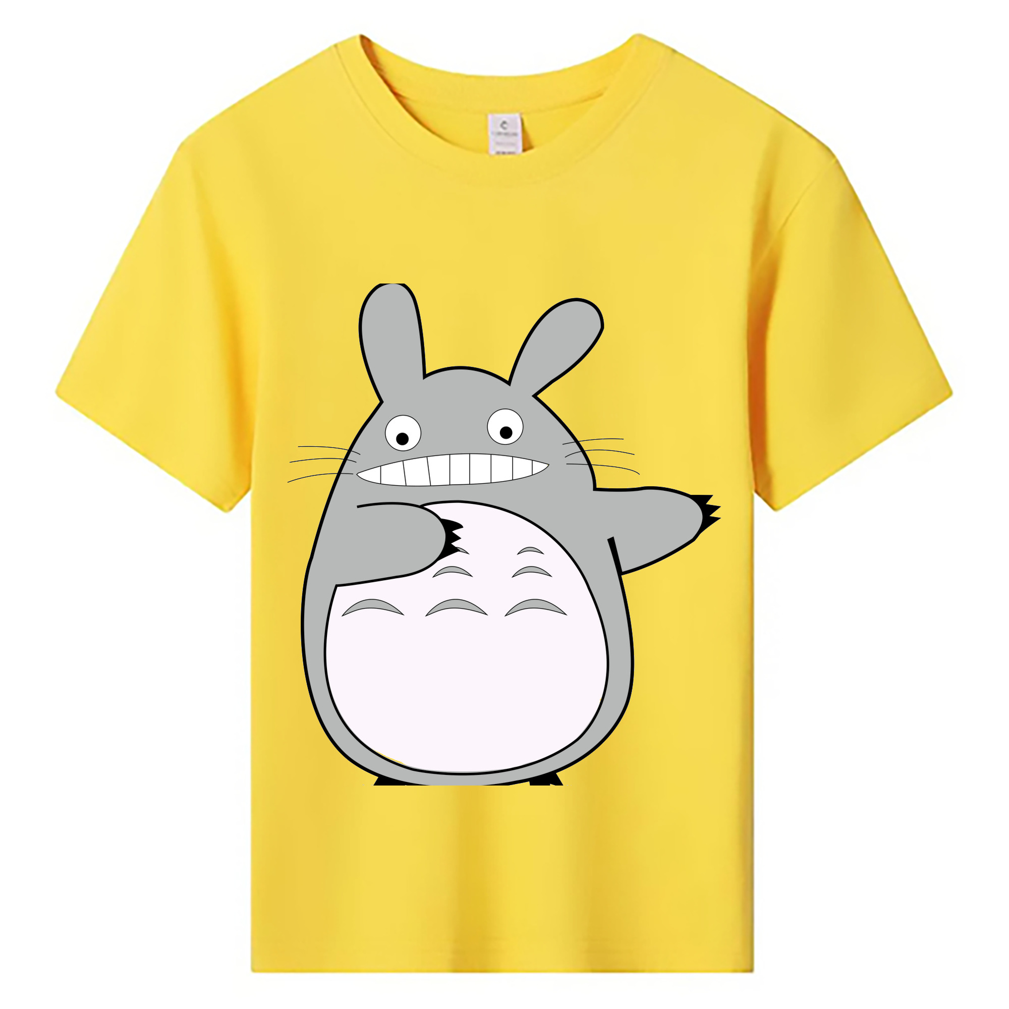 （画像用） となりのトトロ 草壁メイ 草壁サツキ My Neighbor Totoro Satsuki Kusakabe Mei Kusakabe 綿100％キッズTシャツ（フロントプリント）
