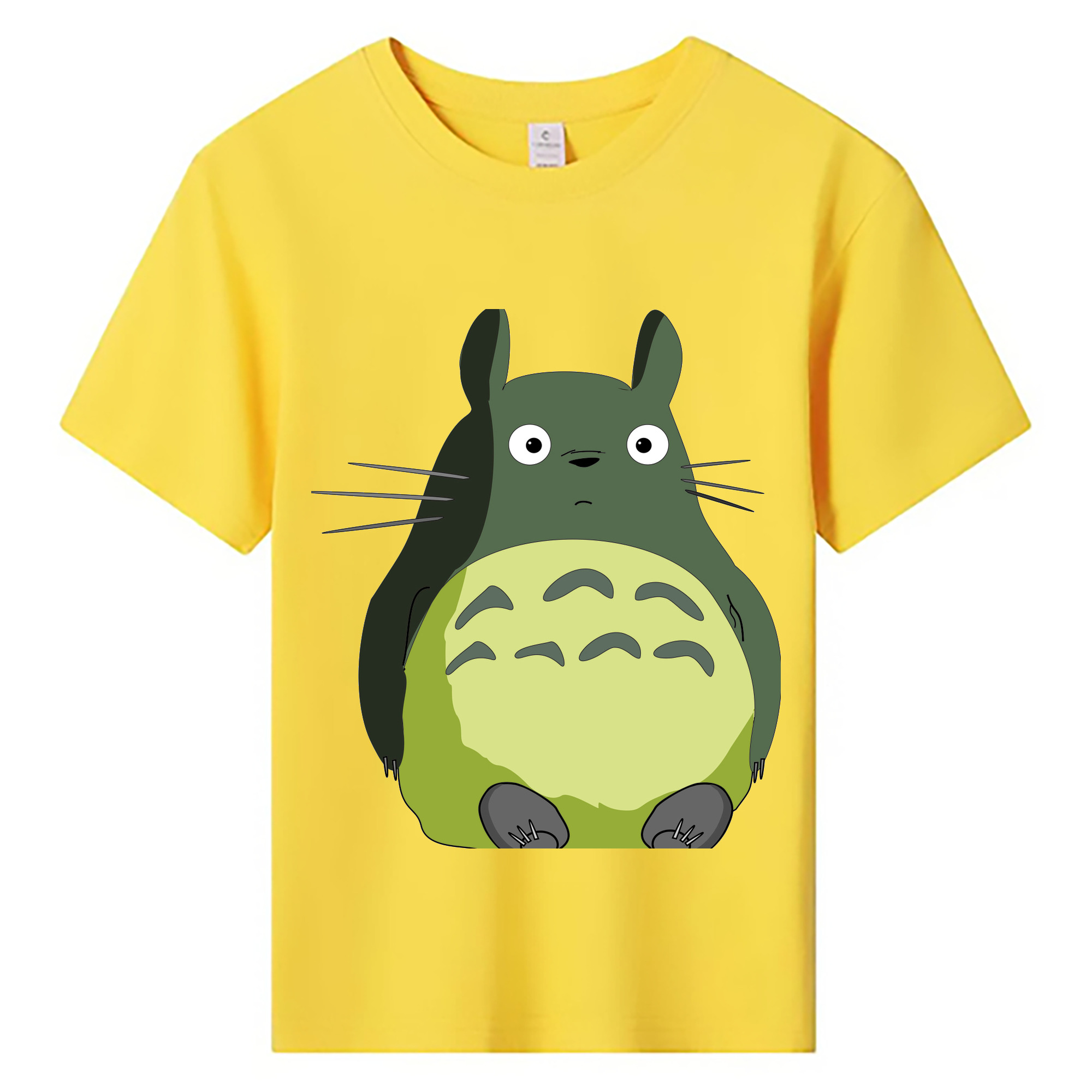 （画像用） となりのトトロ 草壁メイ 草壁サツキ My Neighbor Totoro Satsuki Kusakabe Mei Kusakabe 綿100％キッズTシャツ（フロントプリント）