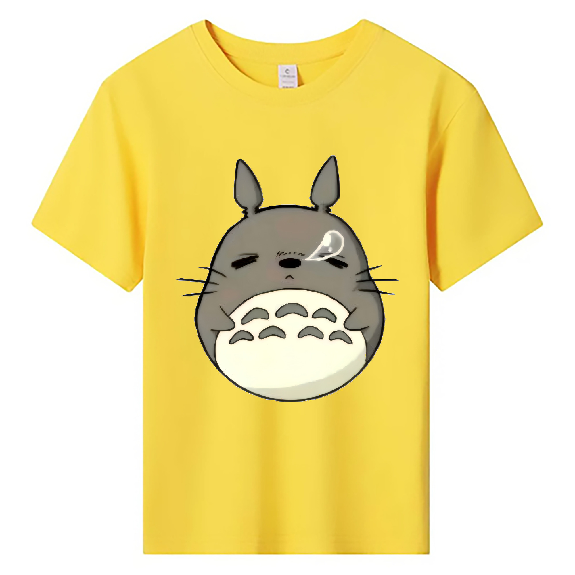 （画像用） となりのトトロ 草壁メイ 草壁サツキ My Neighbor Totoro Satsuki Kusakabe Mei Kusakabe 綿100％キッズTシャツ（フロントプリント）