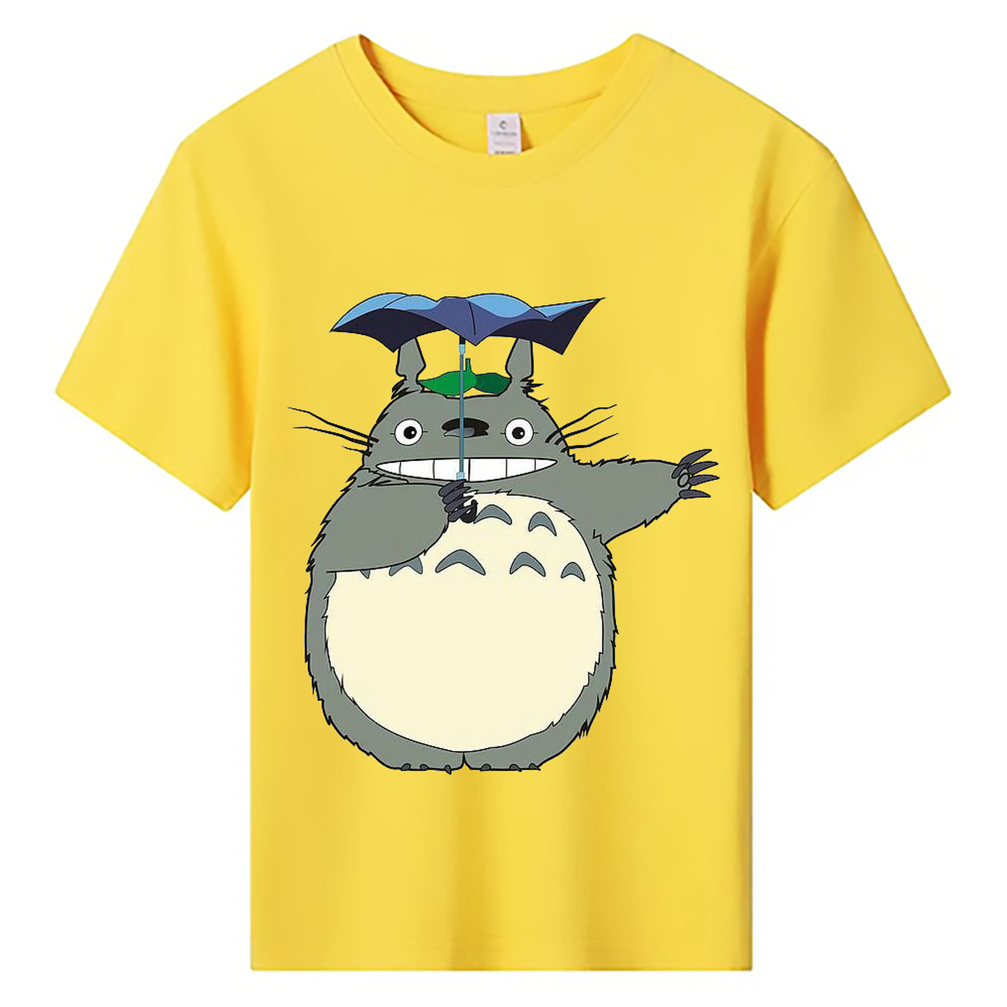 （画像用） となりのトトロ 草壁メイ 草壁サツキ My Neighbor Totoro Satsuki Kusakabe Mei Kusakabe 綿100％キッズTシャツ（フロントプリント）