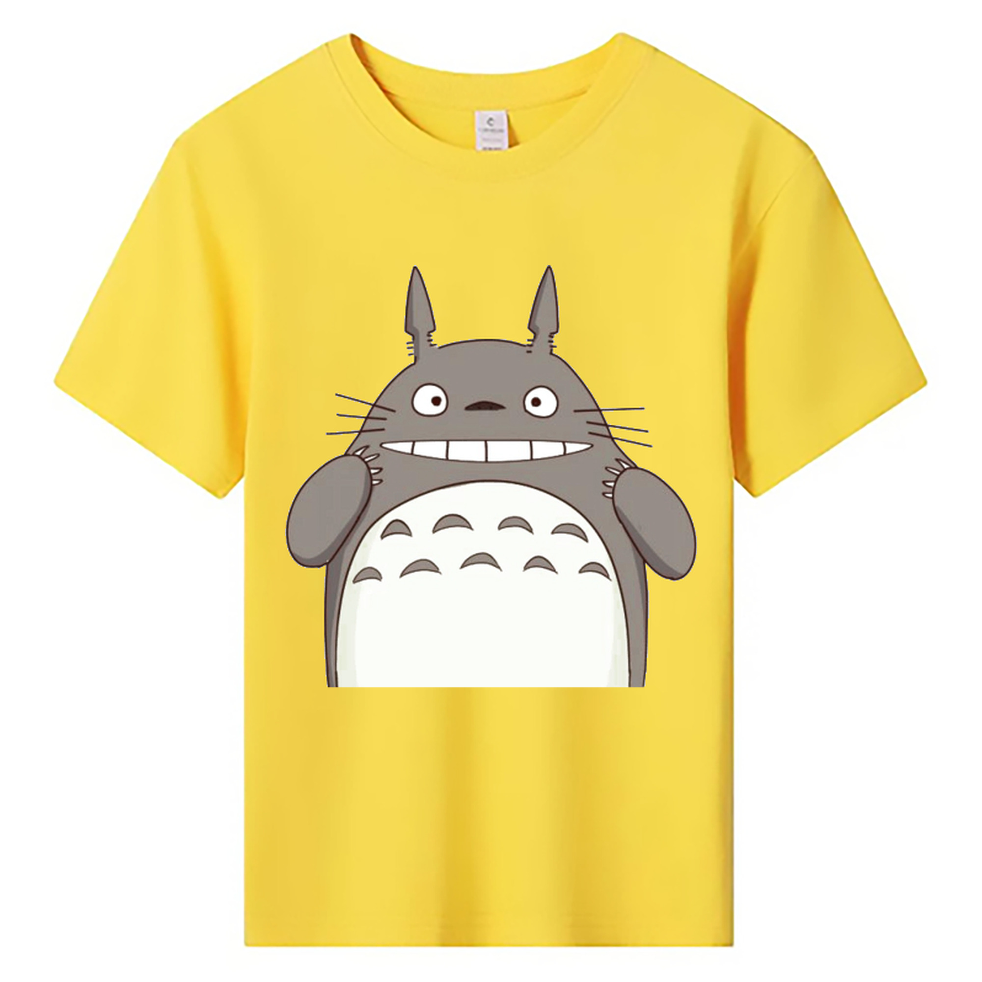 （画像用） となりのトトロ 草壁メイ 草壁サツキ My Neighbor Totoro Satsuki Kusakabe Mei Kusakabe 綿100％キッズTシャツ（フロントプリント）