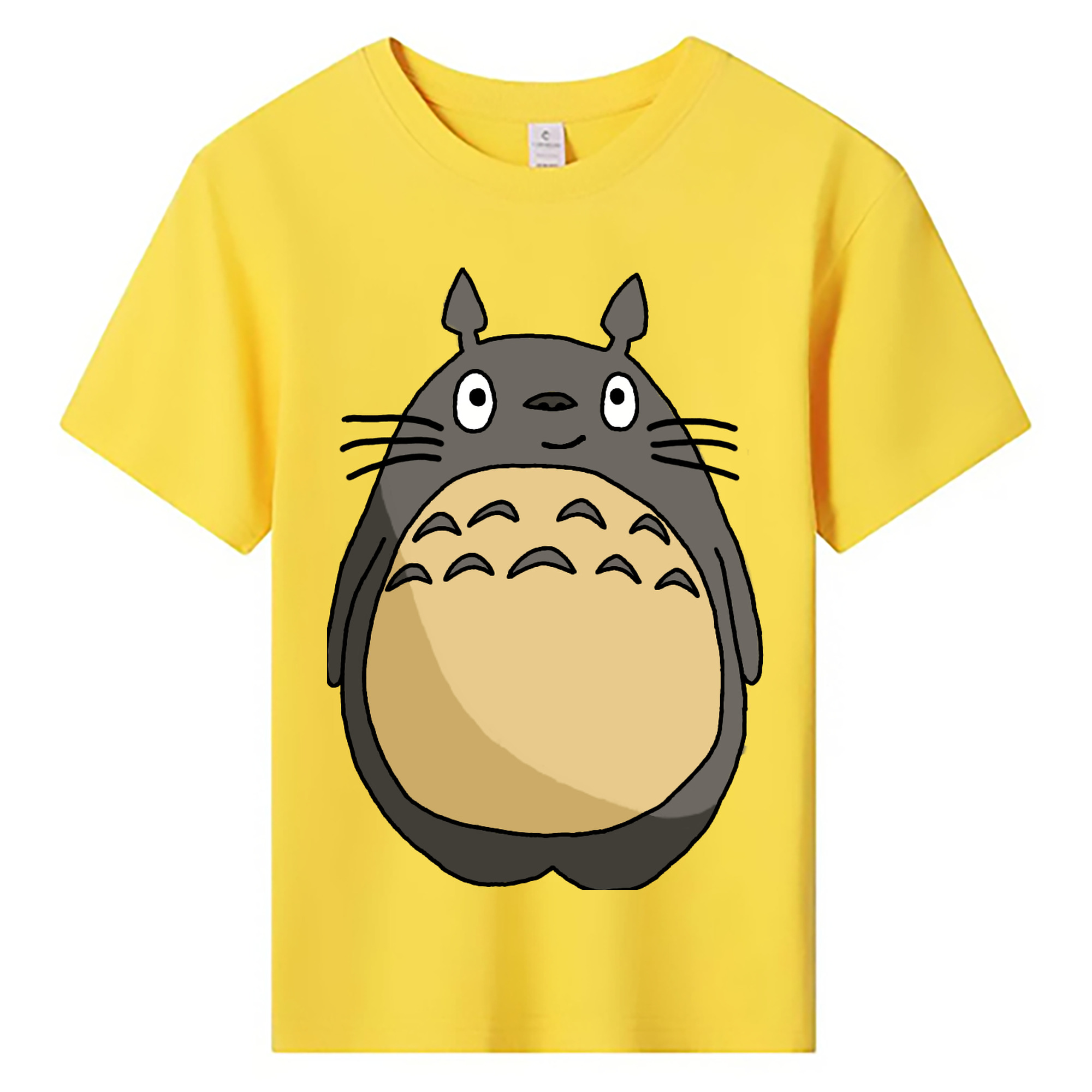 （画像用） となりのトトロ 草壁メイ 草壁サツキ My Neighbor Totoro Satsuki Kusakabe Mei Kusakabe 綿100％キッズTシャツ（フロントプリント）