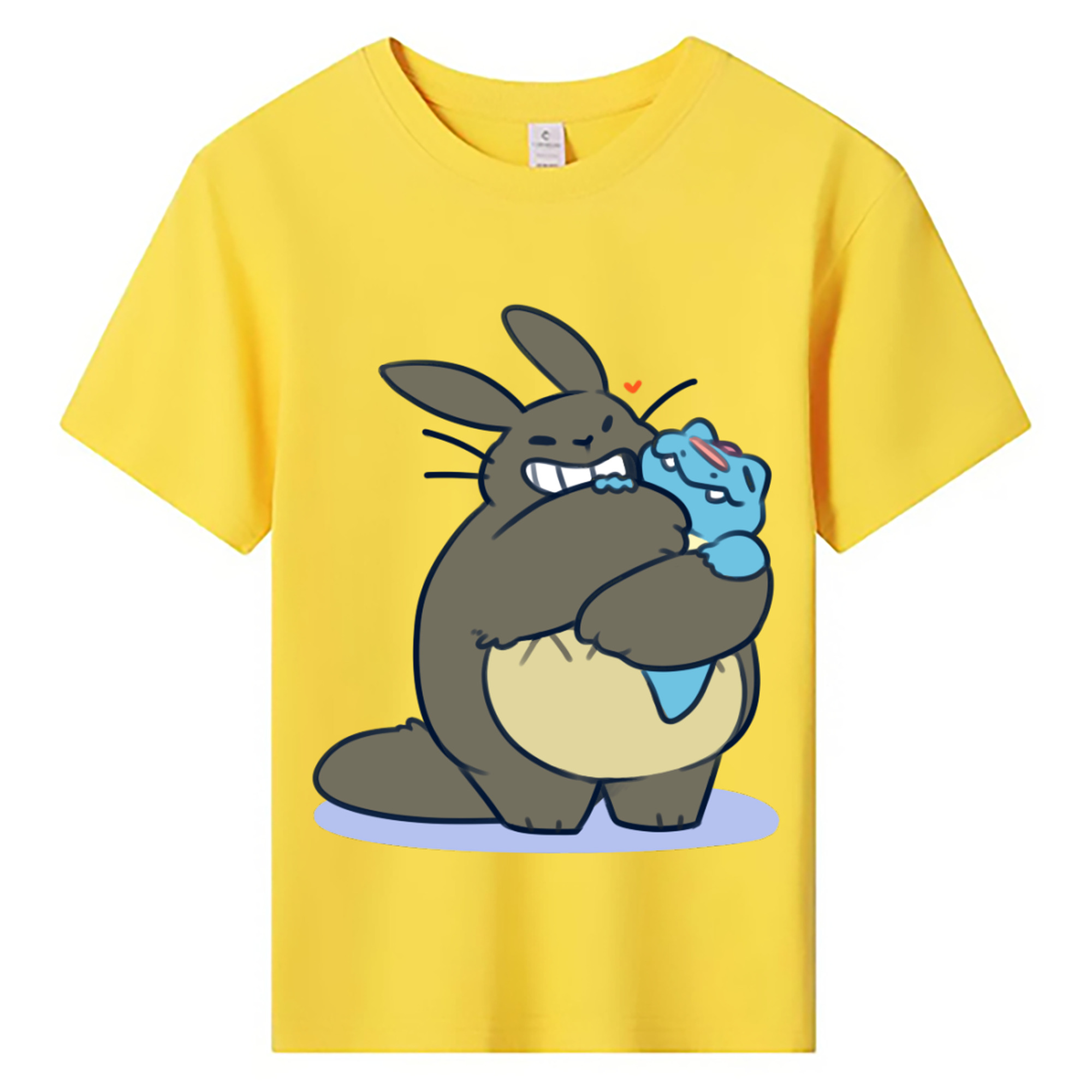 （画像用） となりのトトロ 草壁メイ 草壁サツキ My Neighbor Totoro Satsuki Kusakabe Mei Kusakabe 綿100％キッズTシャツ（フロントプリント）