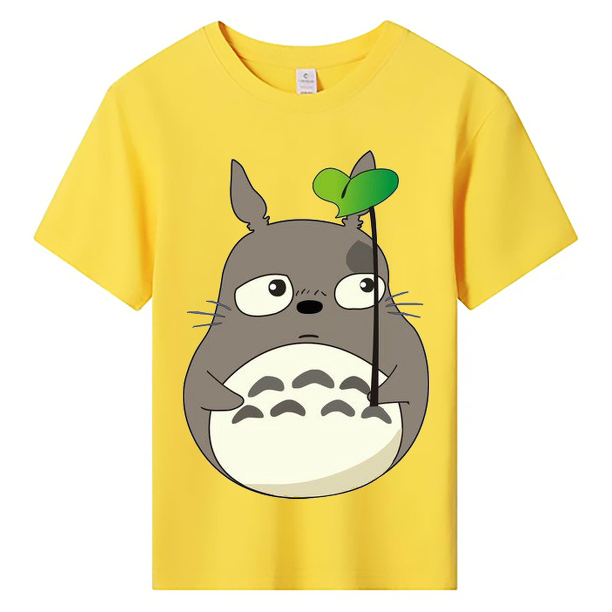 （画像用） となりのトトロ 草壁メイ 草壁サツキ My Neighbor Totoro Satsuki Kusakabe Mei Kusakabe 綿100％キッズTシャツ（フロントプリント）
