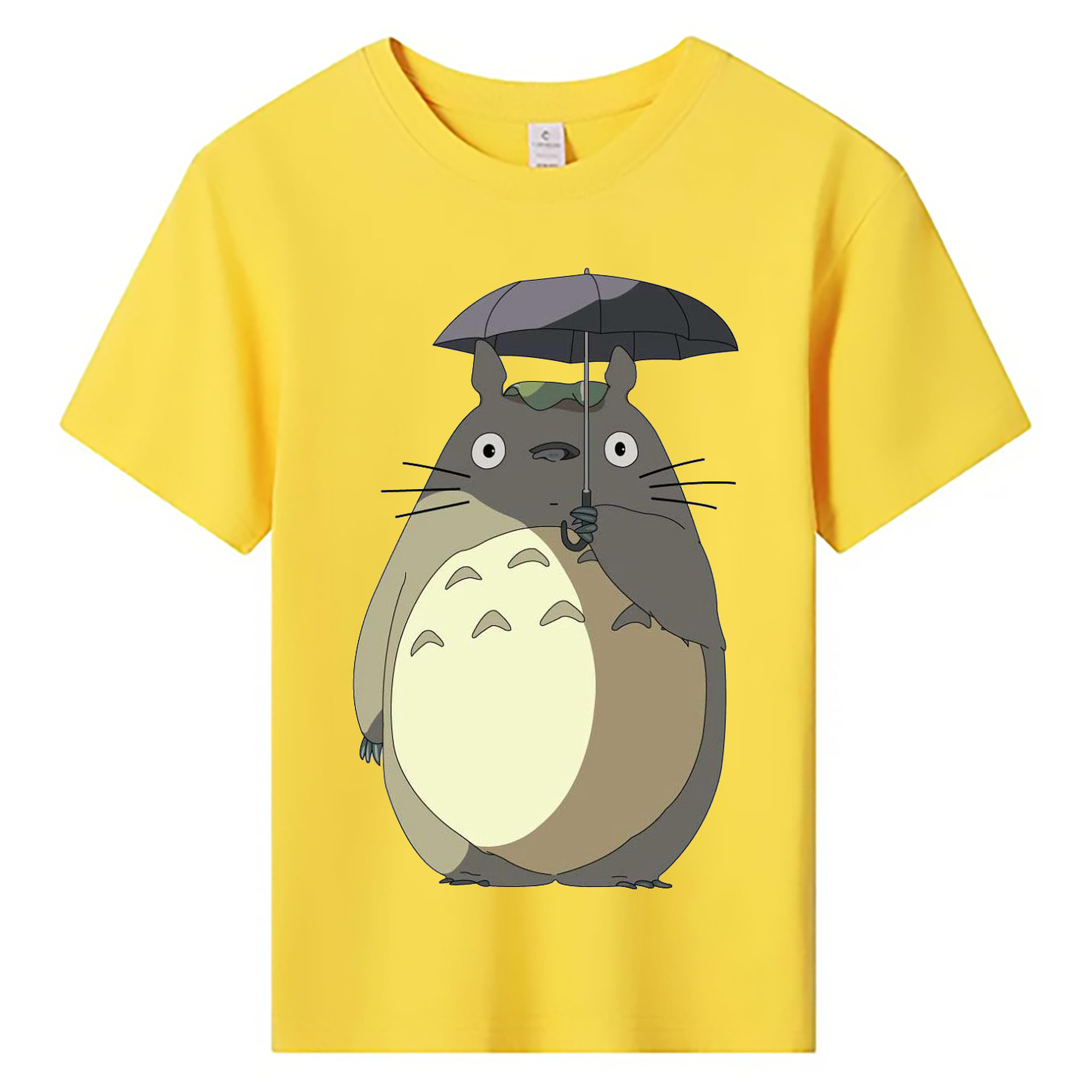 （画像用） となりのトトロ 草壁メイ 草壁サツキ My Neighbor Totoro Satsuki Kusakabe Mei Kusakabe 綿100％キッズTシャツ（フロントプリント）