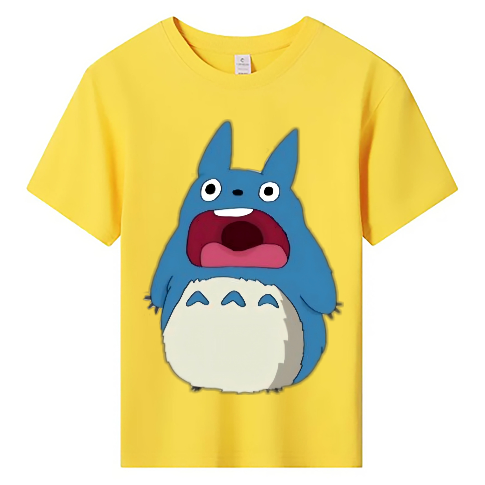 （画像用） となりのトトロ 草壁メイ 草壁サツキ My Neighbor Totoro Satsuki Kusakabe Mei Kusakabe 綿100％キッズTシャツ（フロントプリント）